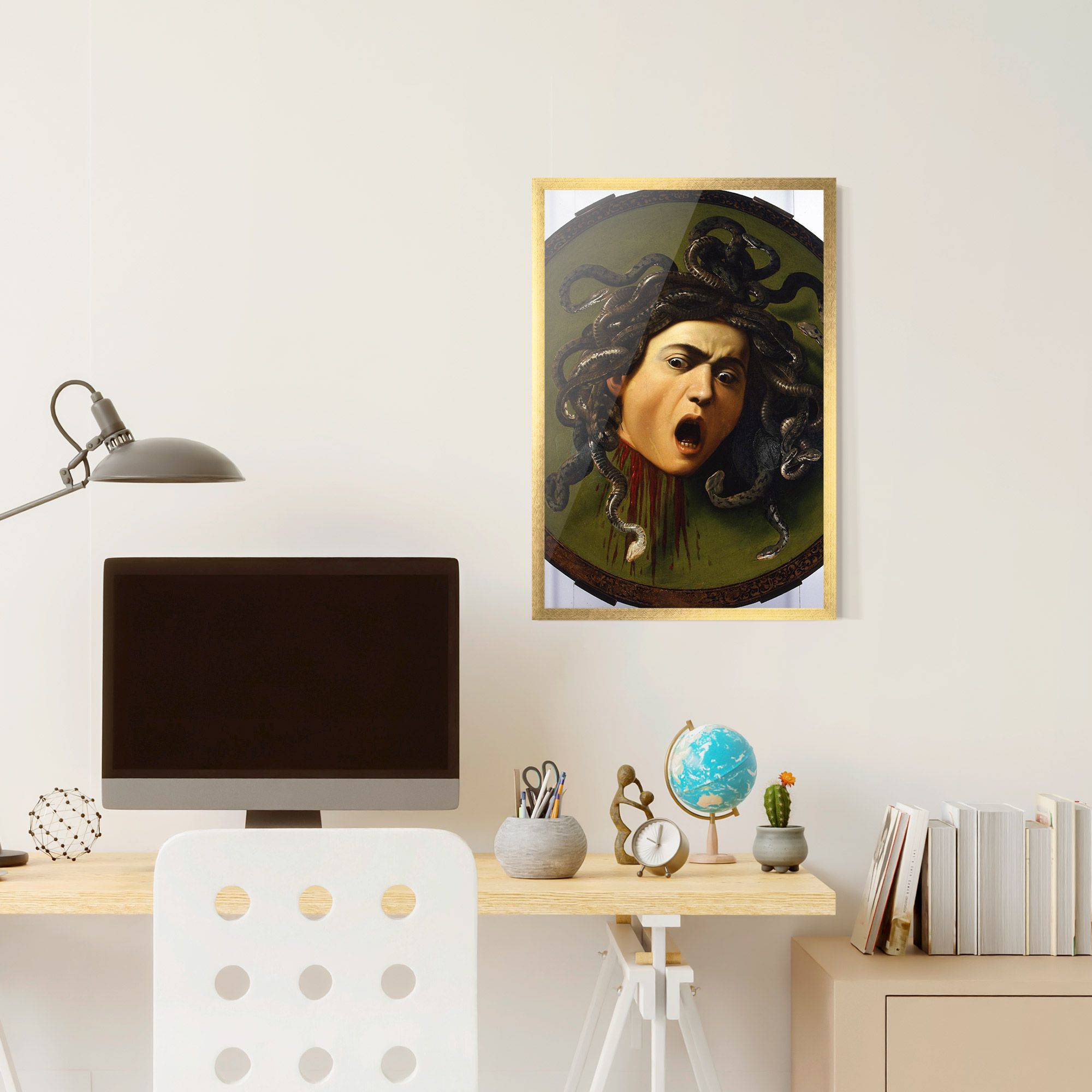Caravaggio Medusa mockup 6