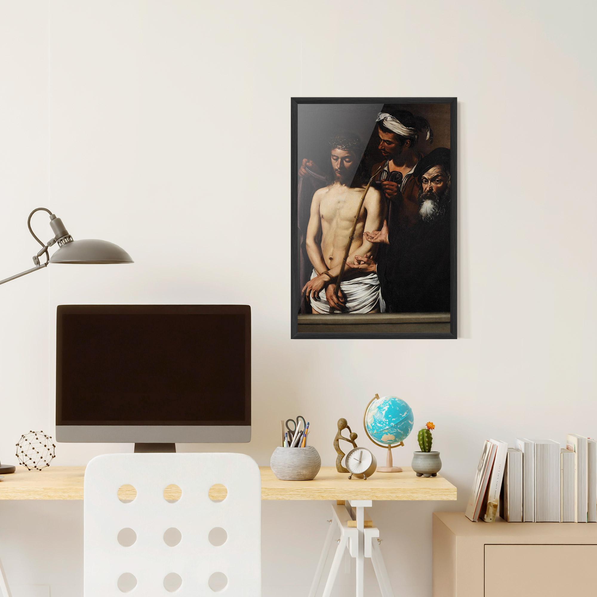 Keretezett Poszter Michelangelo Merisi mockup 6