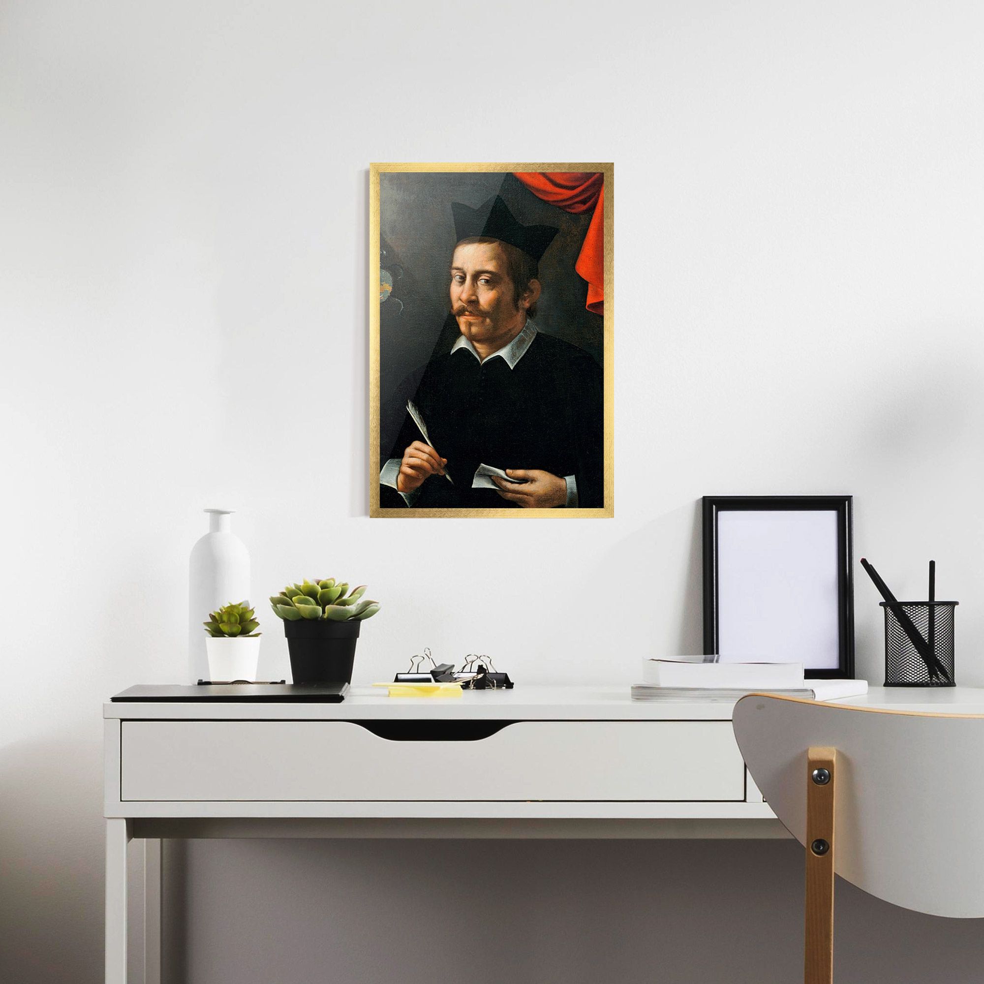 Portrait Of A Prelate mockup 7
