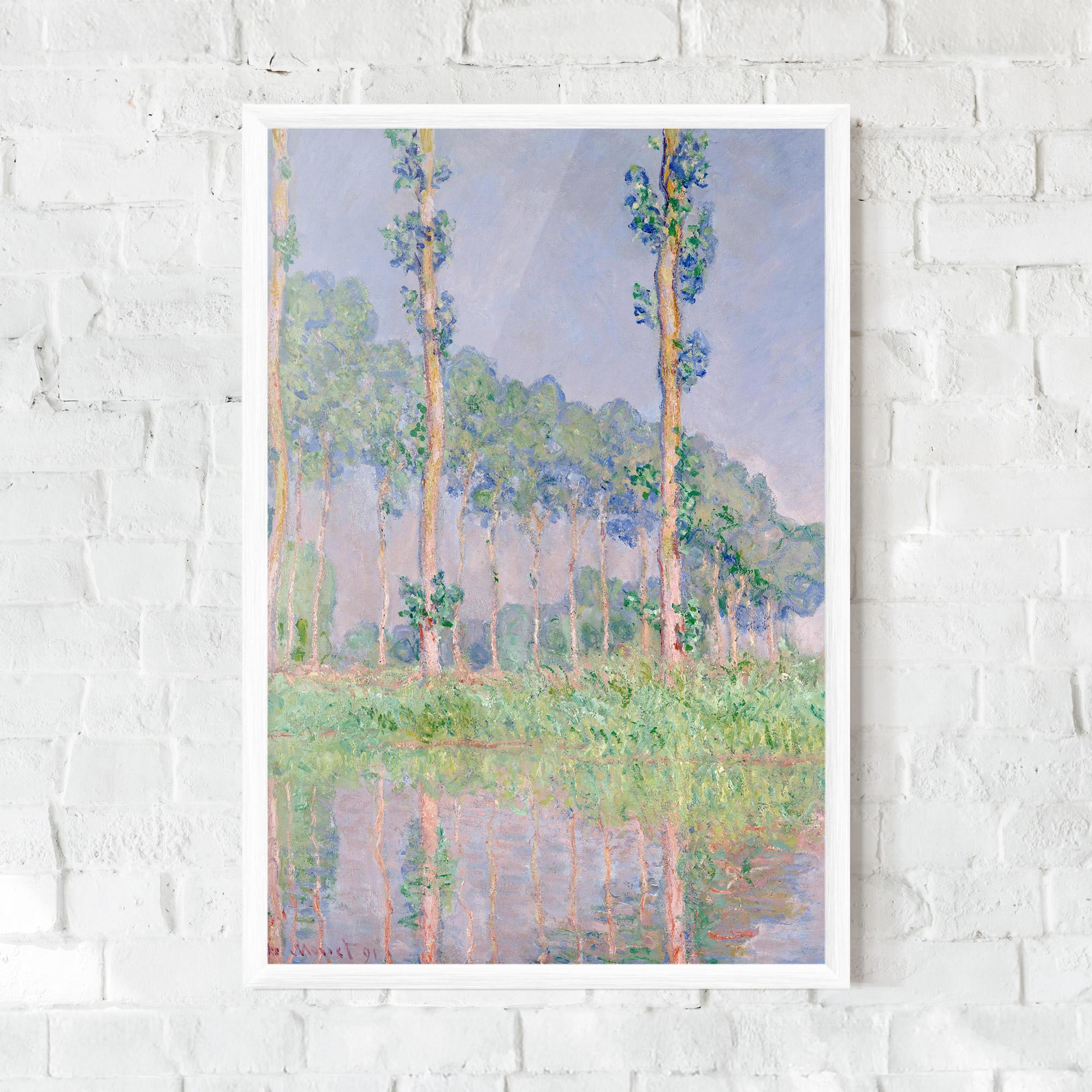 Keretezett Poszter Monet Pink Effect mockup 0