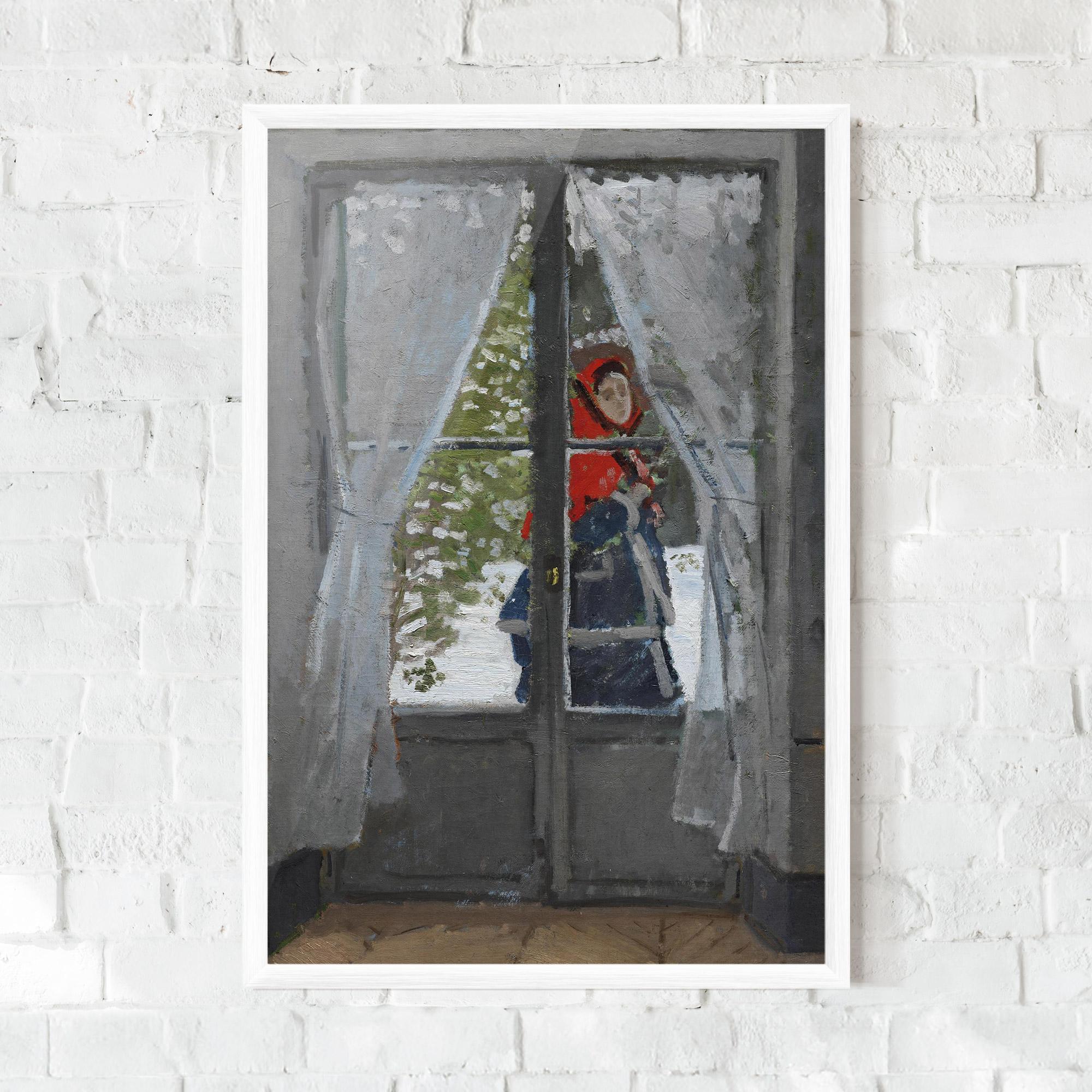 Keretezett Poszter The Red Kerchief mockup 0