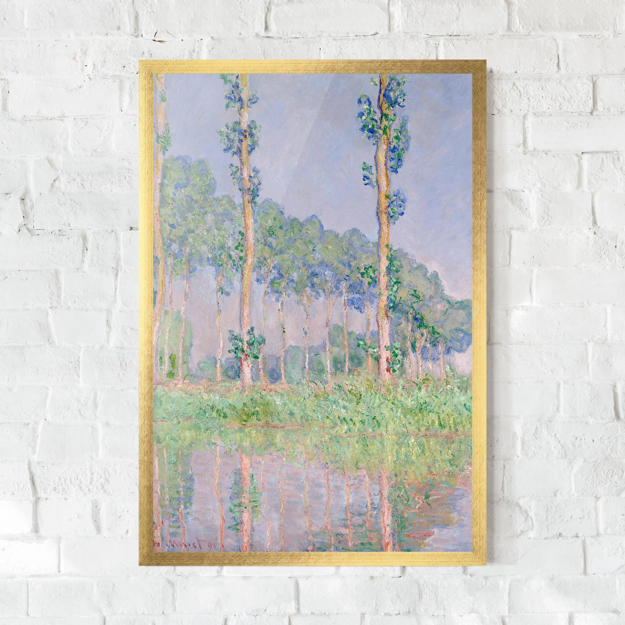 Keretezett Poszter Monet Pink Effect mockup 0