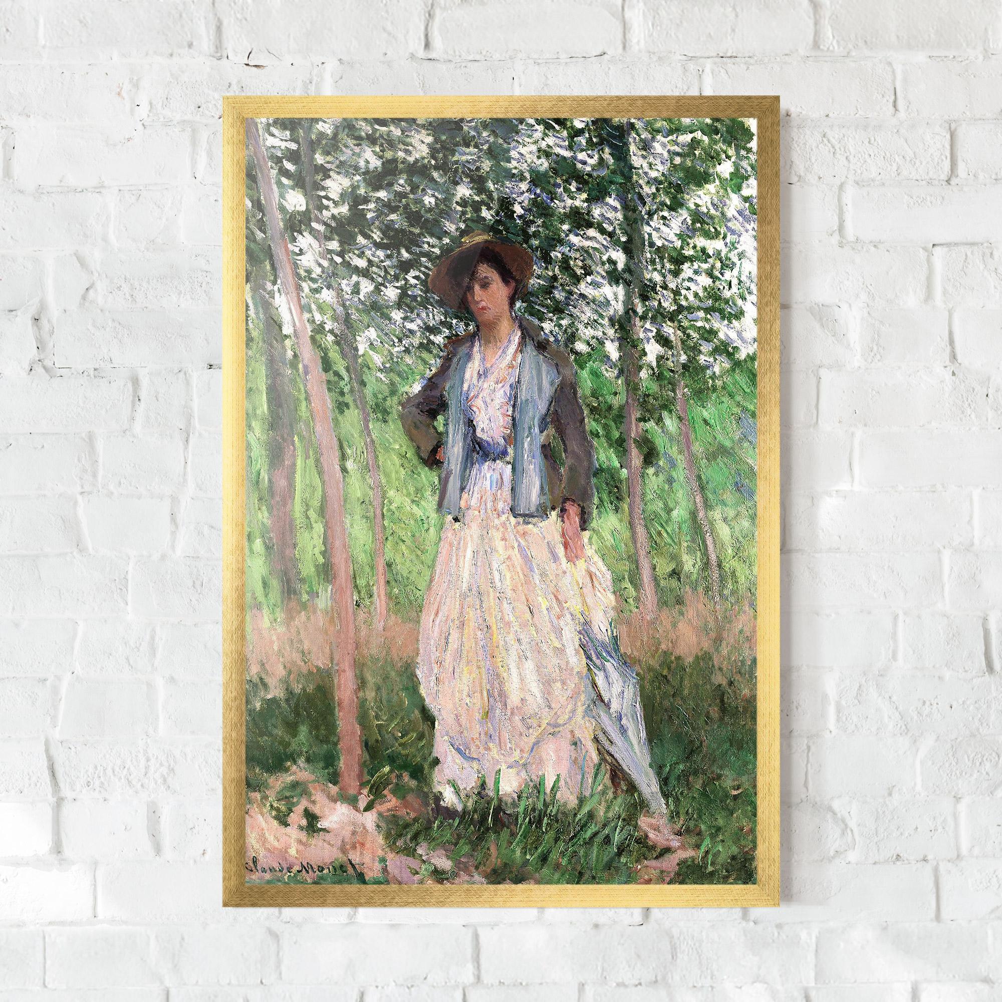 Keretezett Poszter The Stroller mockup 0