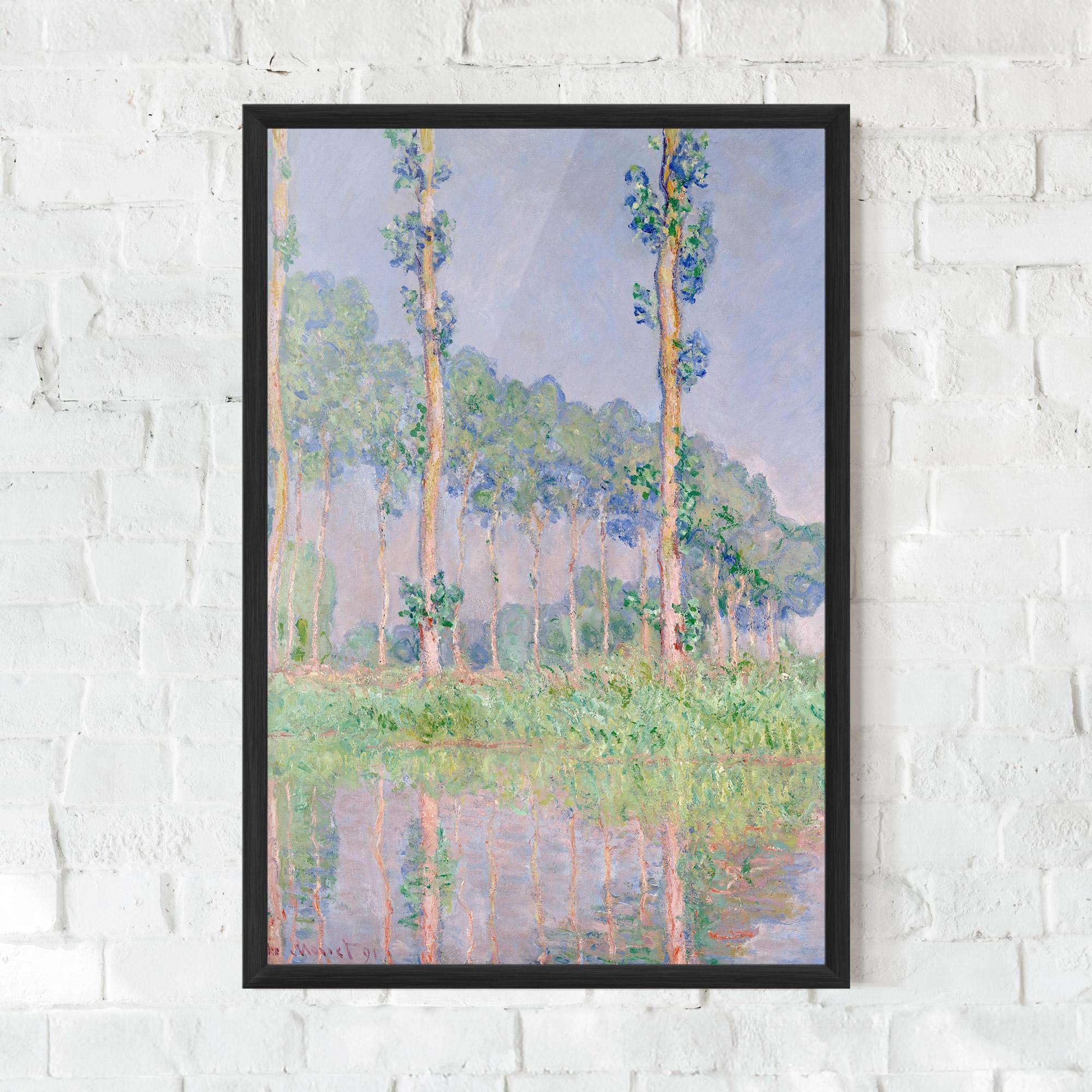 Keretezett Poszter Monet Pink Effect mockup 0