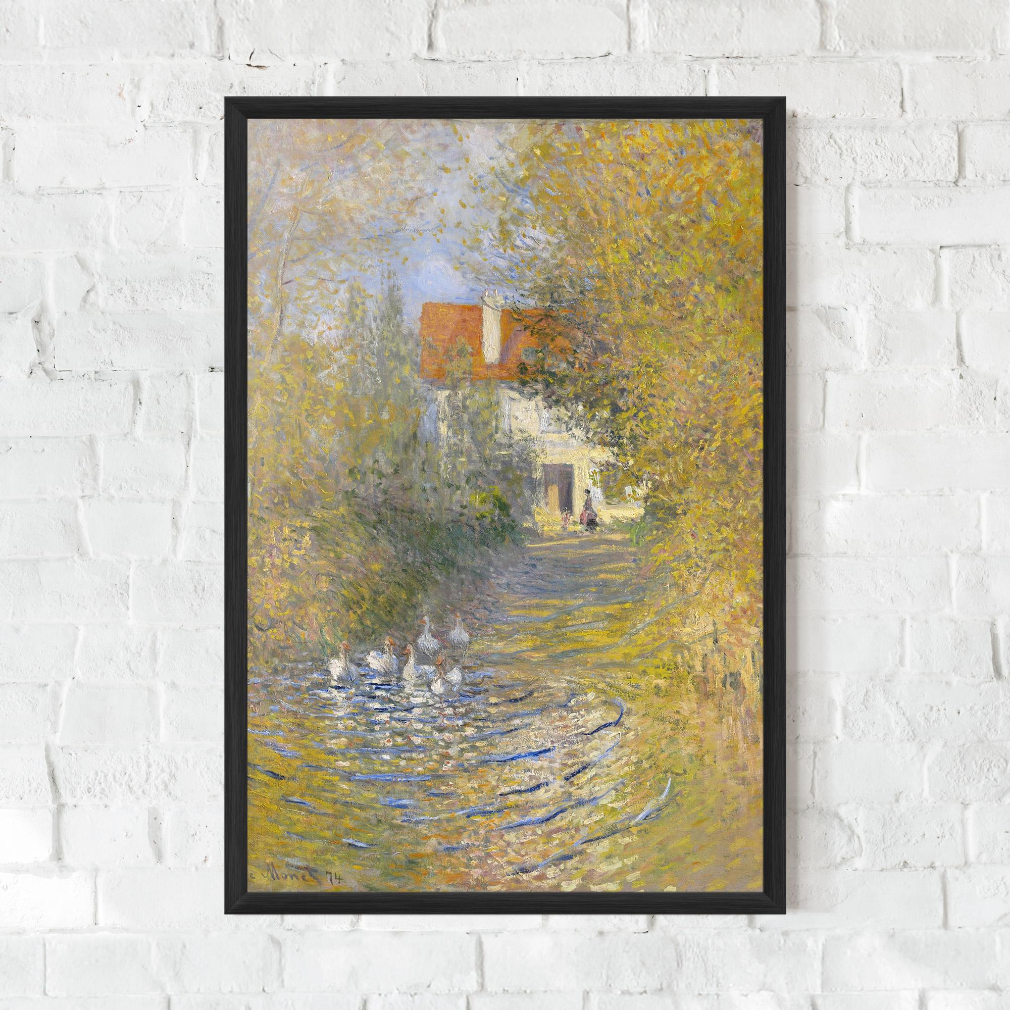 Keretezett Poszter The Geese mockup 0