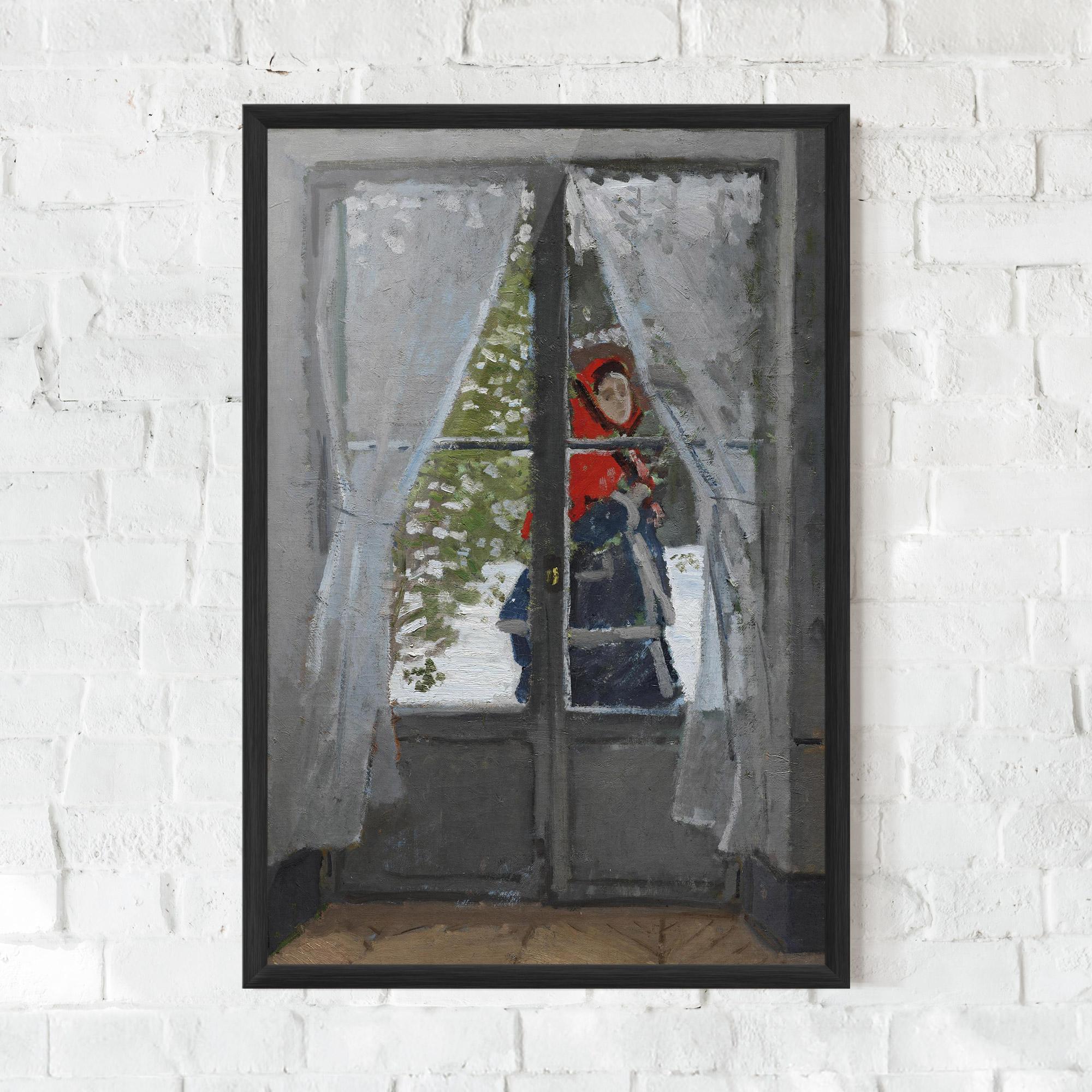 Keretezett Poszter The Red Kerchief mockup 0