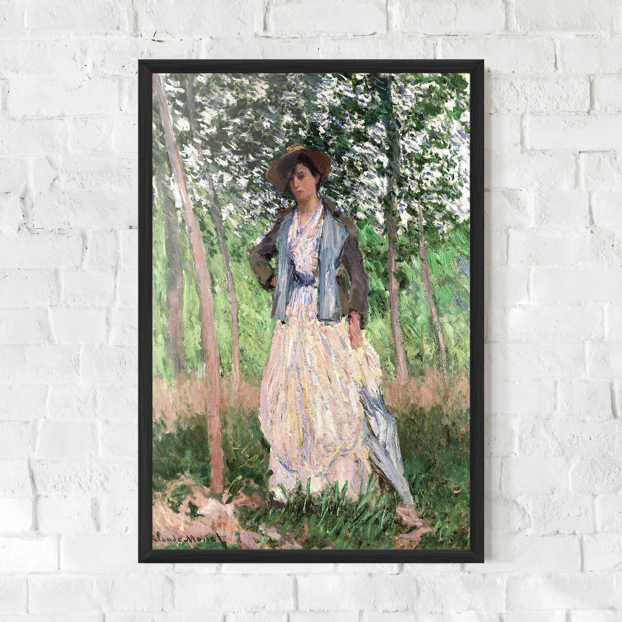 Keretezett Poszter The Stroller mockup 0