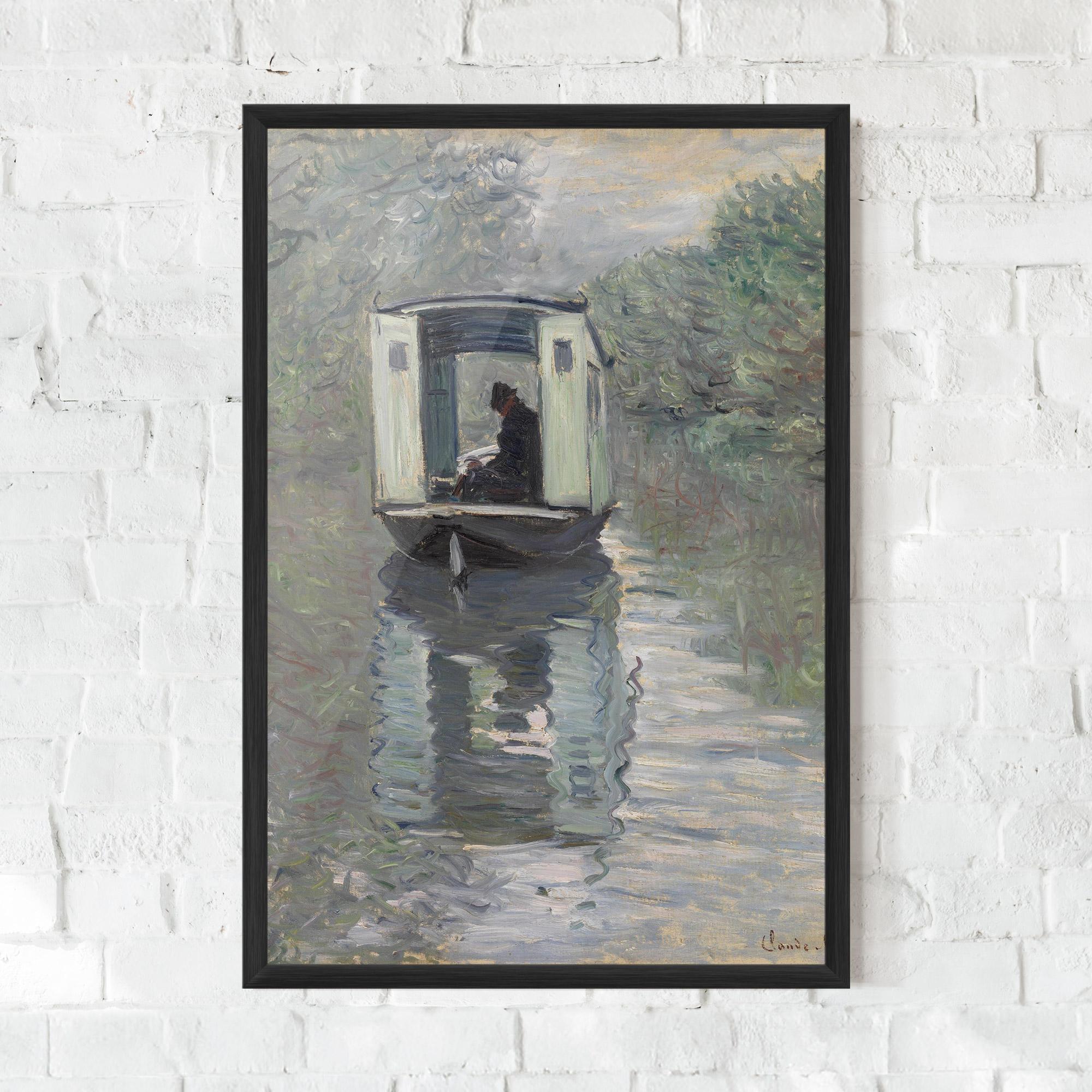 Keretezett Poszter The Studio Boat mockup 0