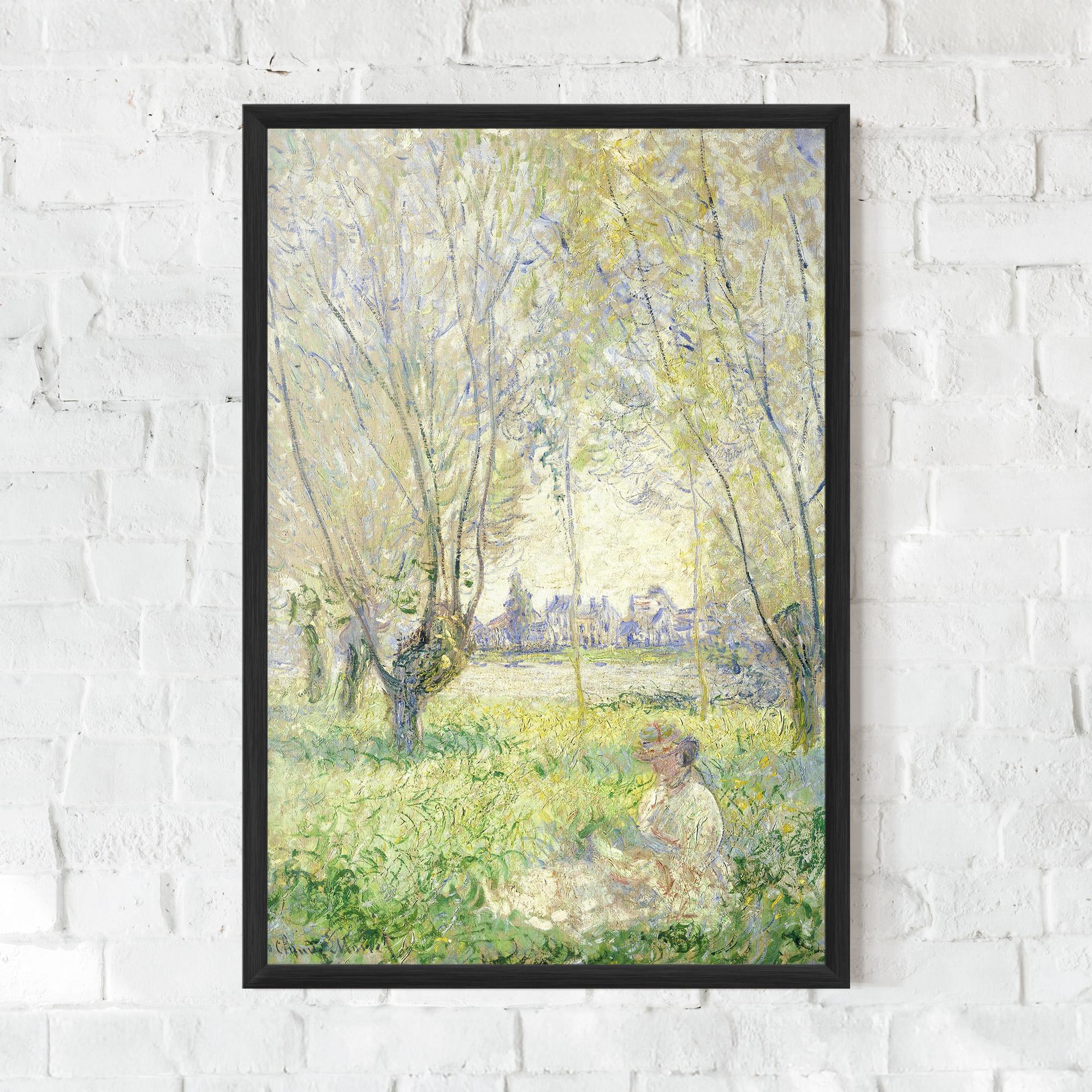 Keretezett Poszter Under The Willows mockup 0