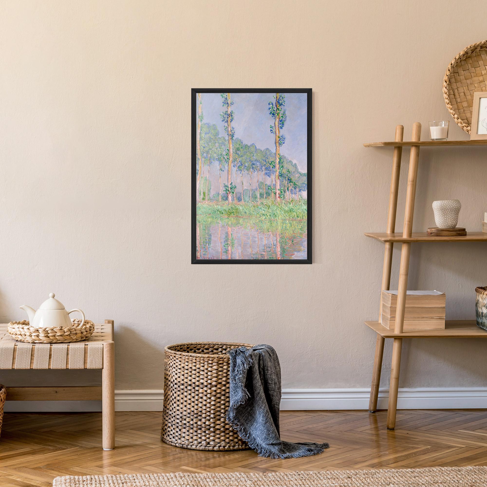 Keretezett Poszter Monet Pink Effect mockup 9