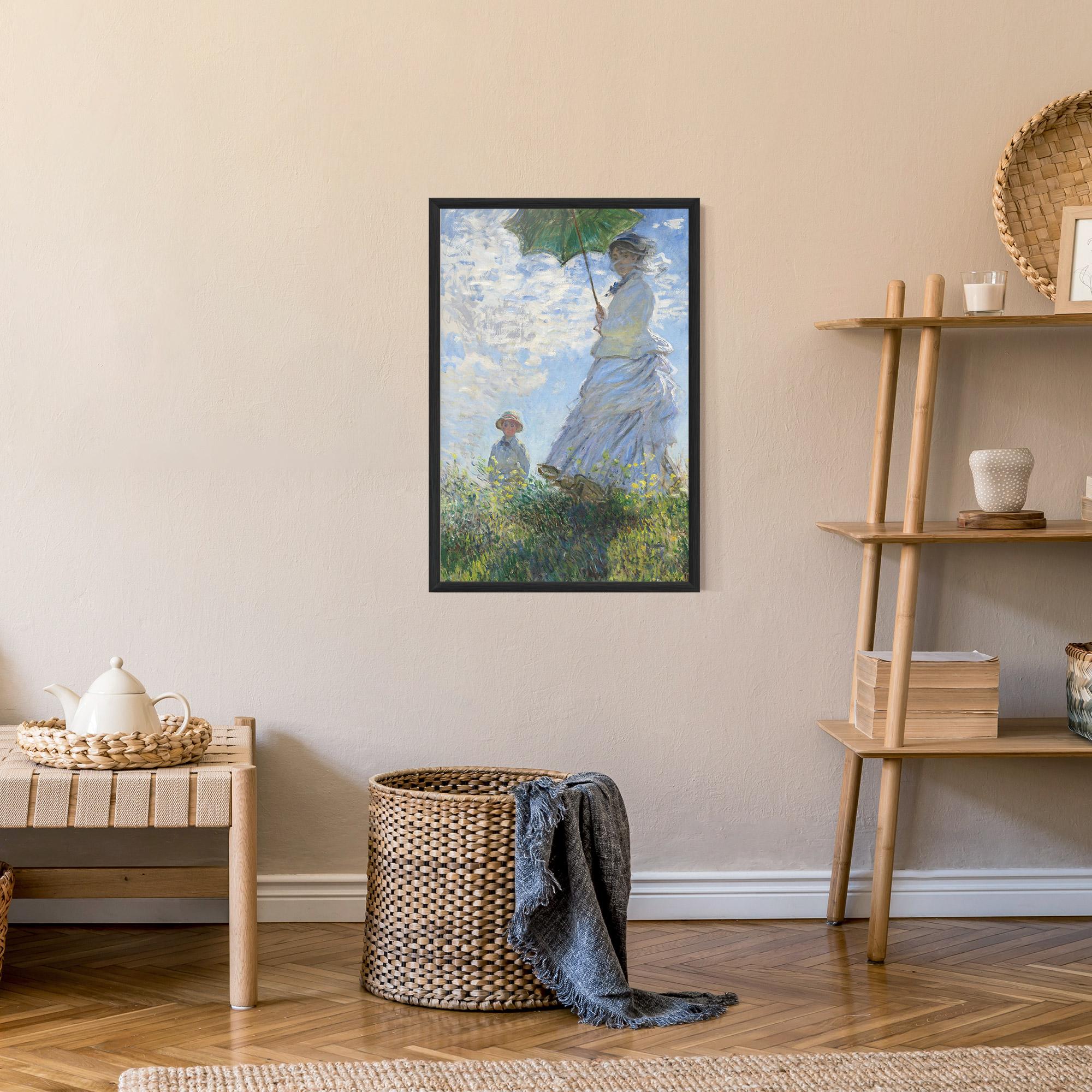 Keretezett Poszter Parasol Painting mockup 9