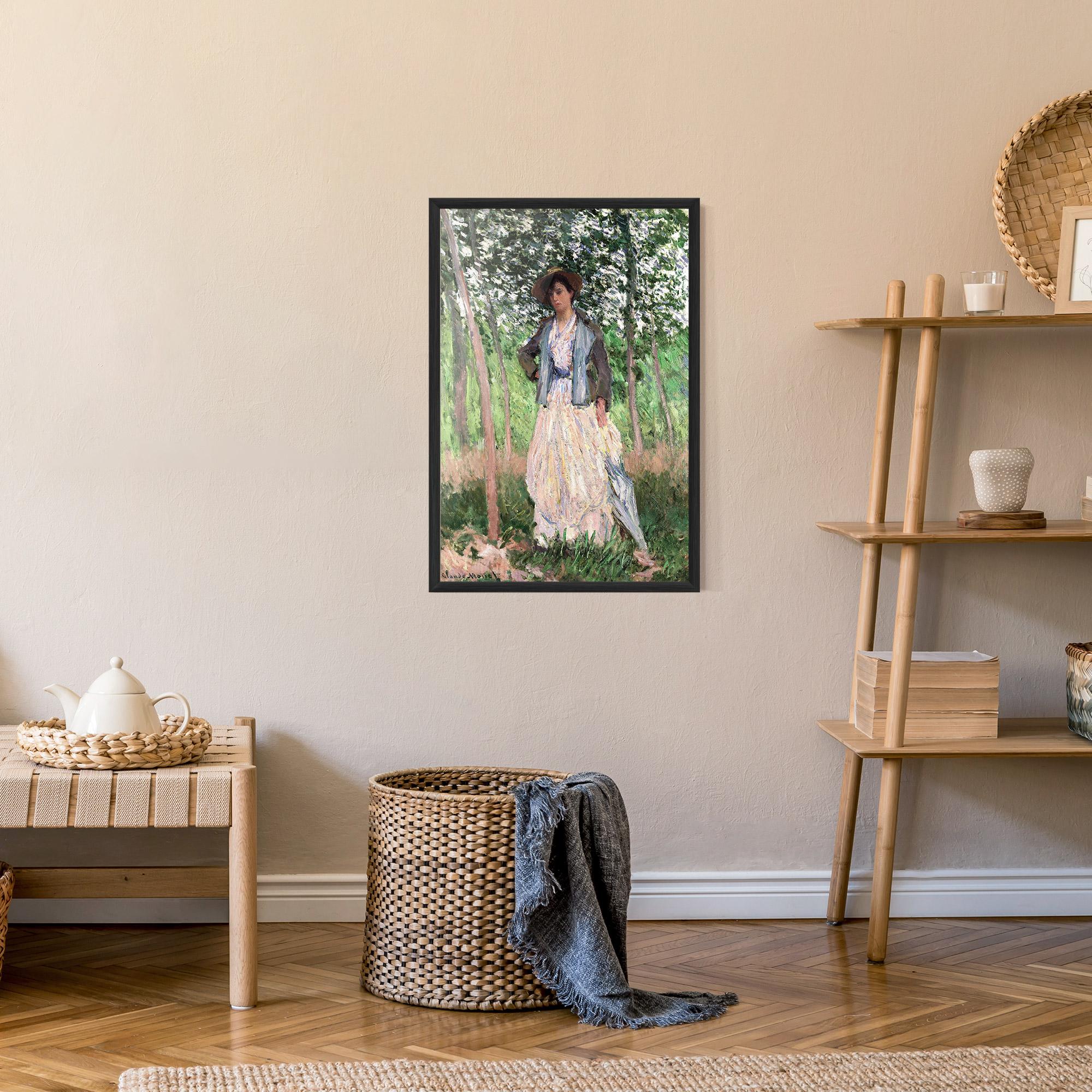 Keretezett Poszter The Stroller mockup 9