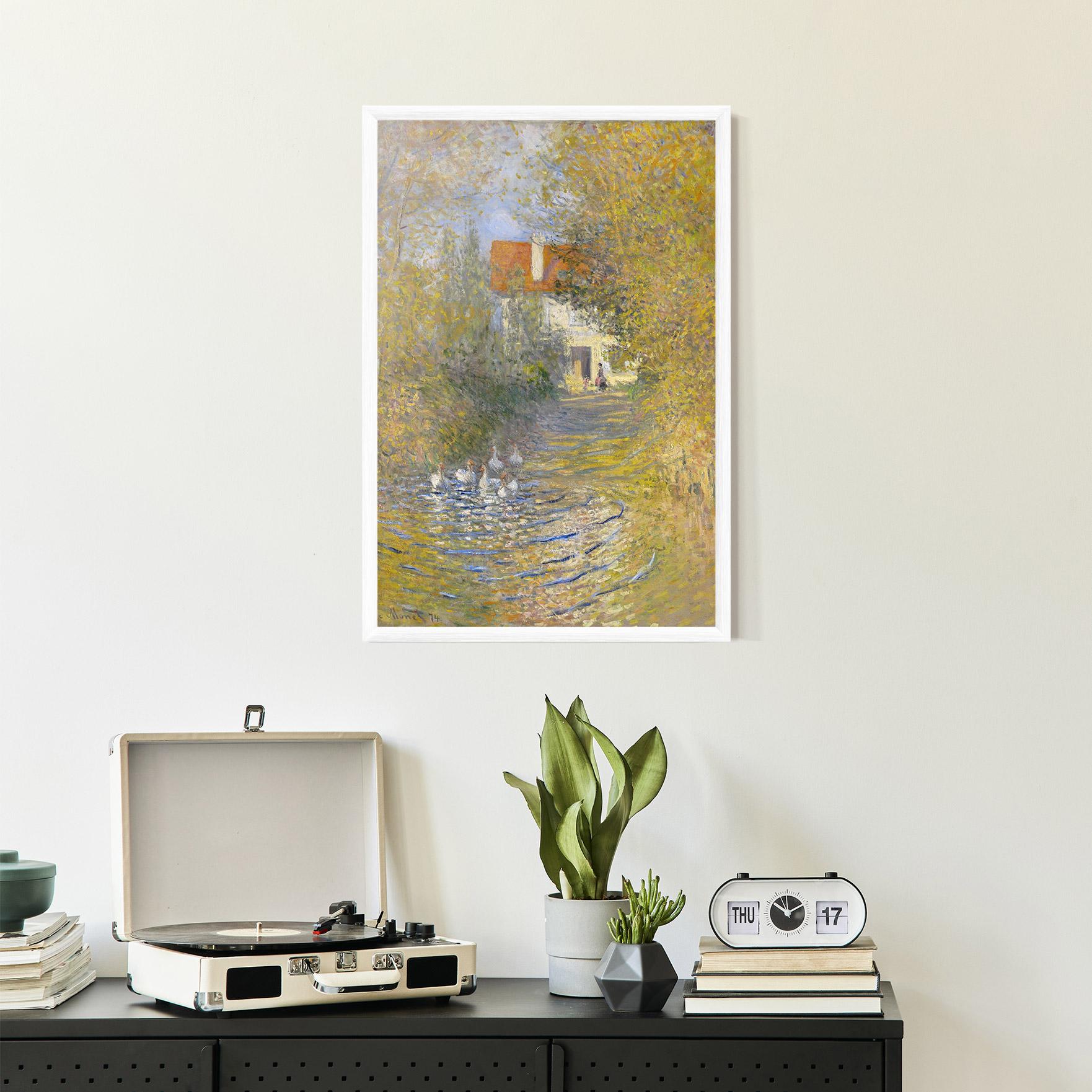 Keretezett Poszter The Geese mockup 2