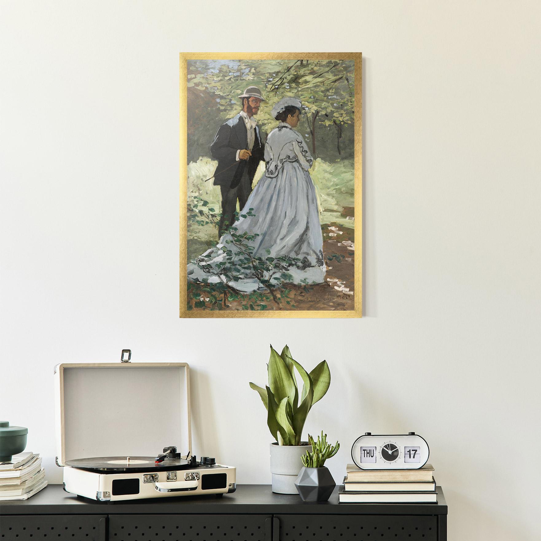 Keretezett Poszter Bazille And Camille mockup 2