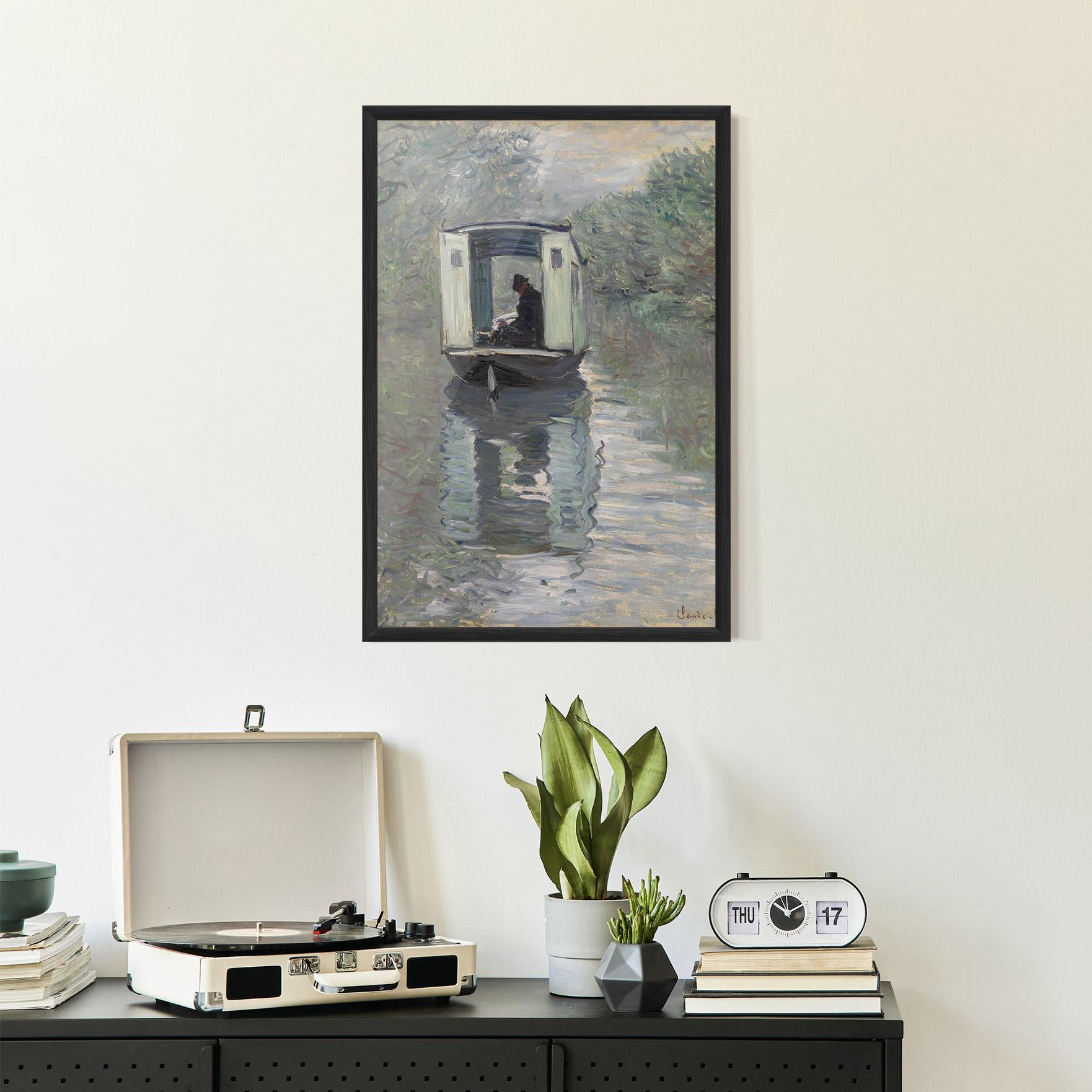 Keretezett Poszter The Studio Boat mockup 2