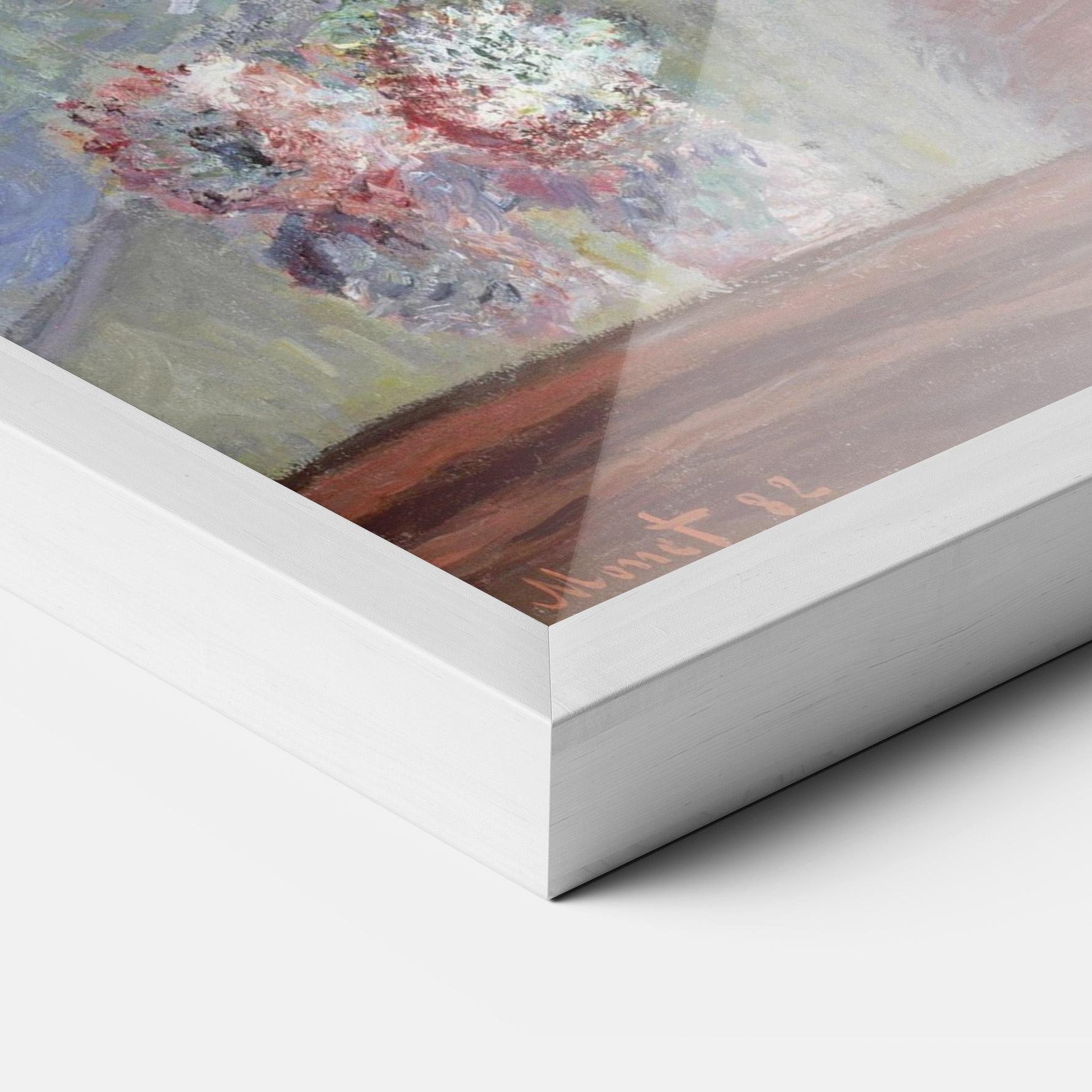 Keretezett Poszter Chrysanthemums mockup 3