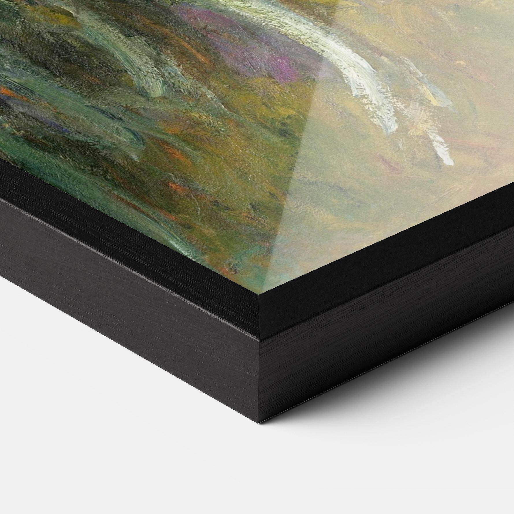 Keretezett Poszter Path Through The Irises mockup 3