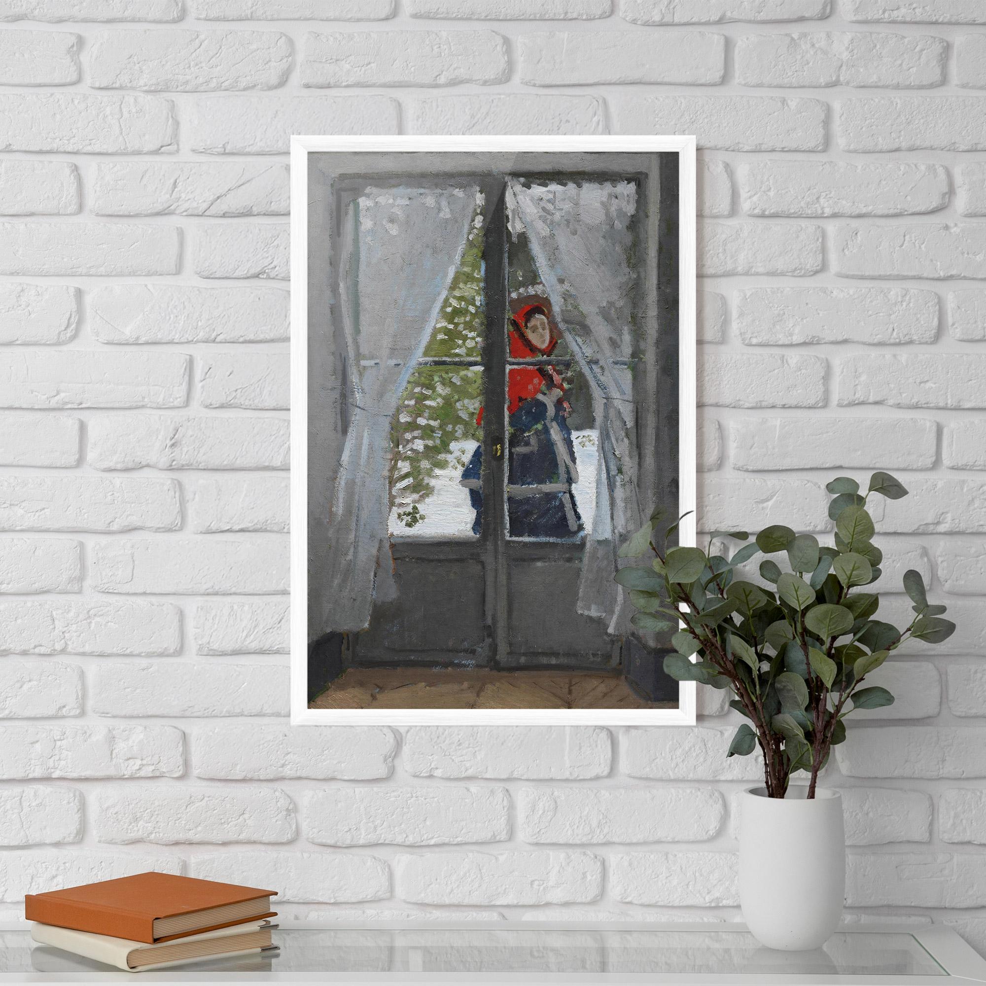 Keretezett Poszter The Red Kerchief mockup 5