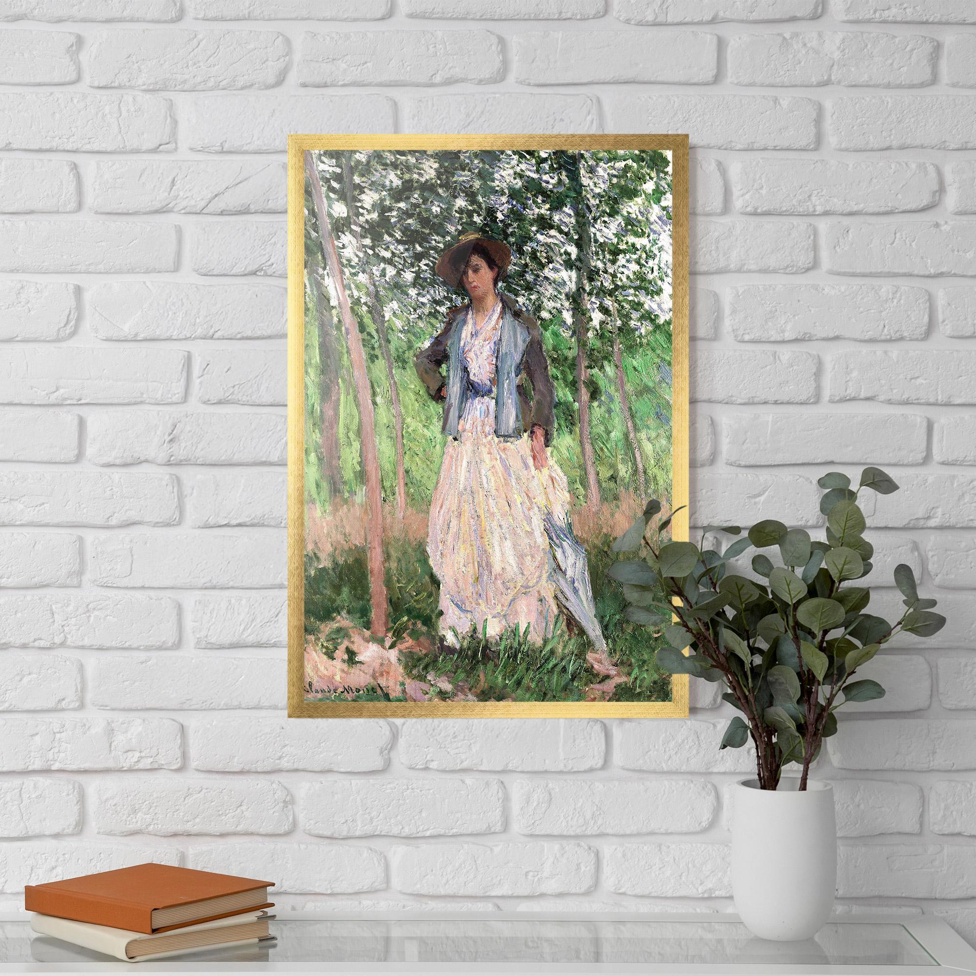 Keretezett Poszter The Stroller mockup 5