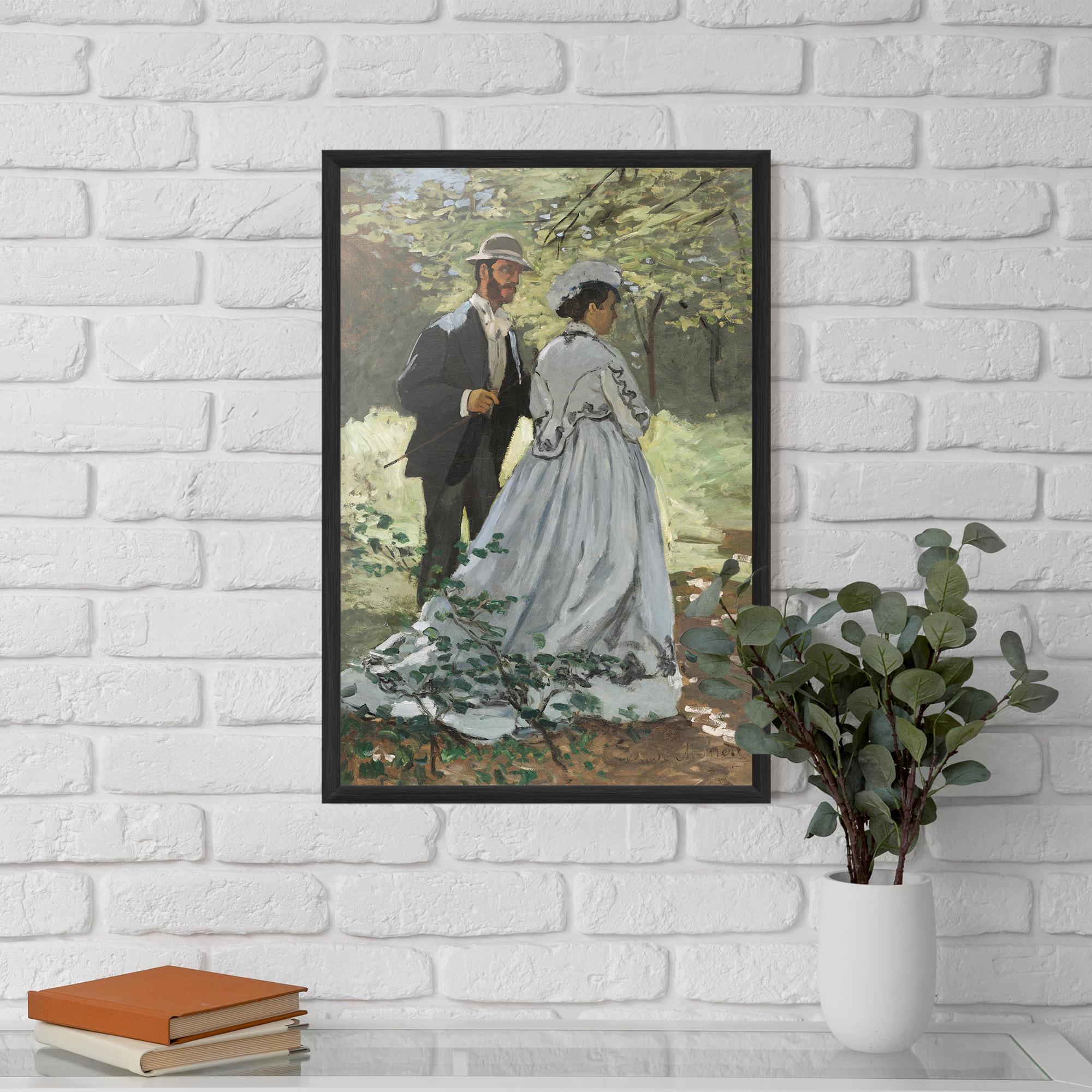 Keretezett Poszter Bazille And Camille mockup 5