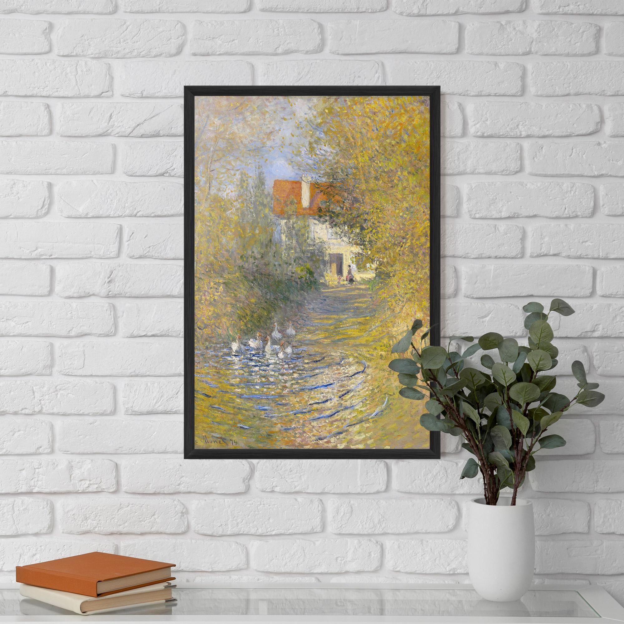 Keretezett Poszter The Geese mockup 5