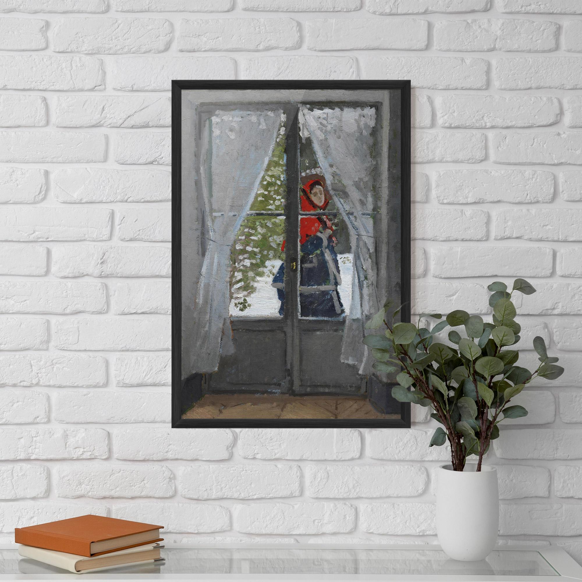 Keretezett Poszter The Red Kerchief mockup 5