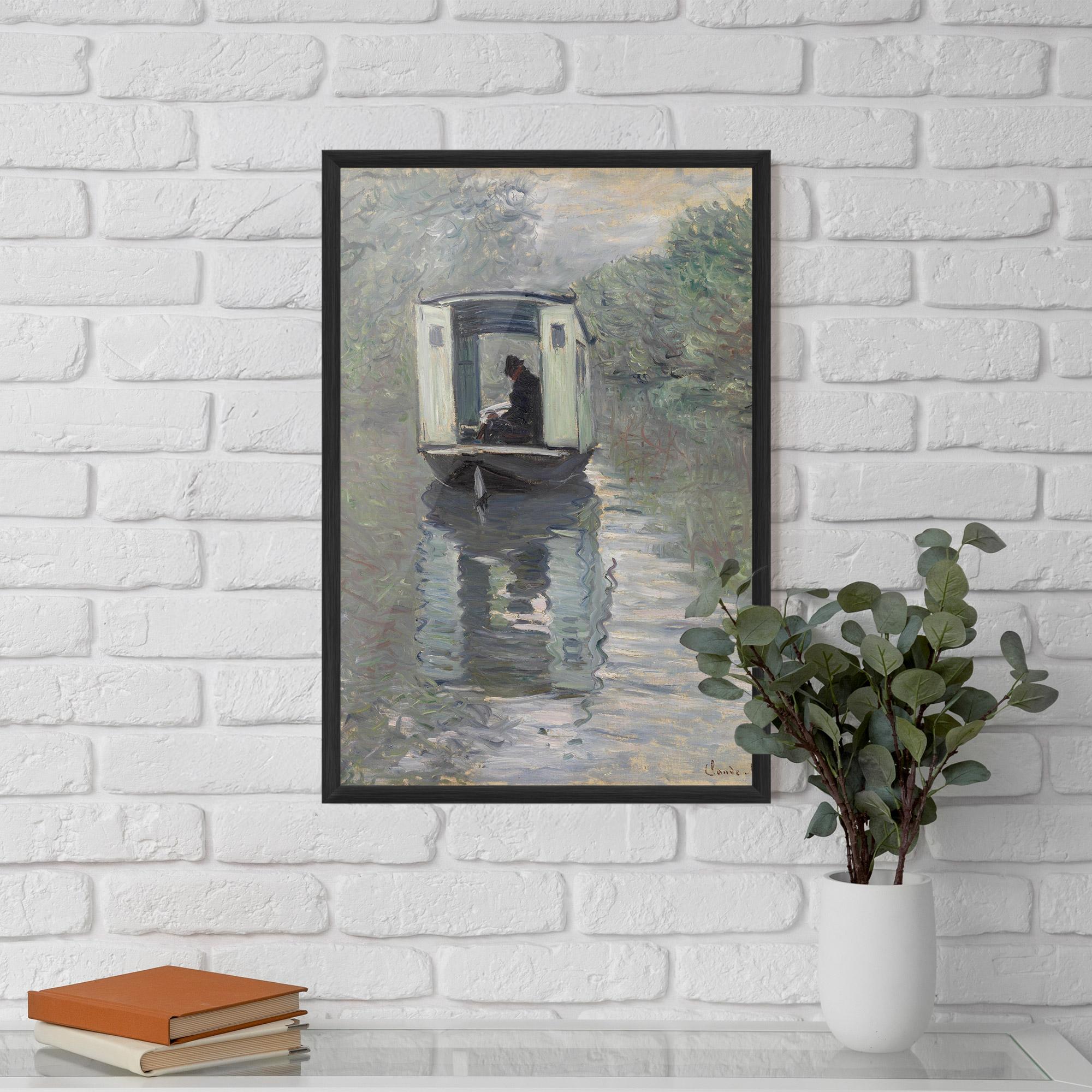 Keretezett Poszter The Studio Boat mockup 5