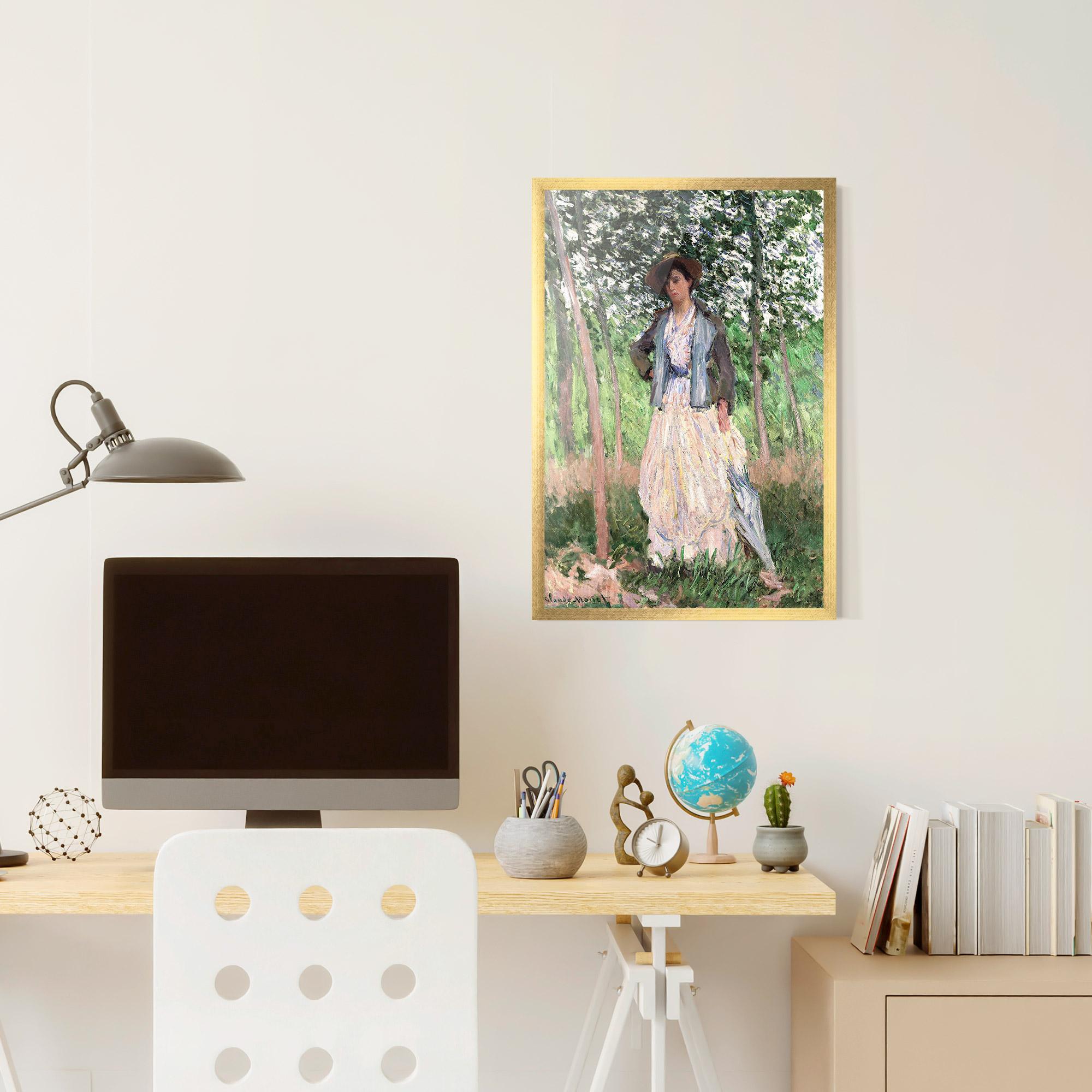 Keretezett Poszter The Stroller mockup 6