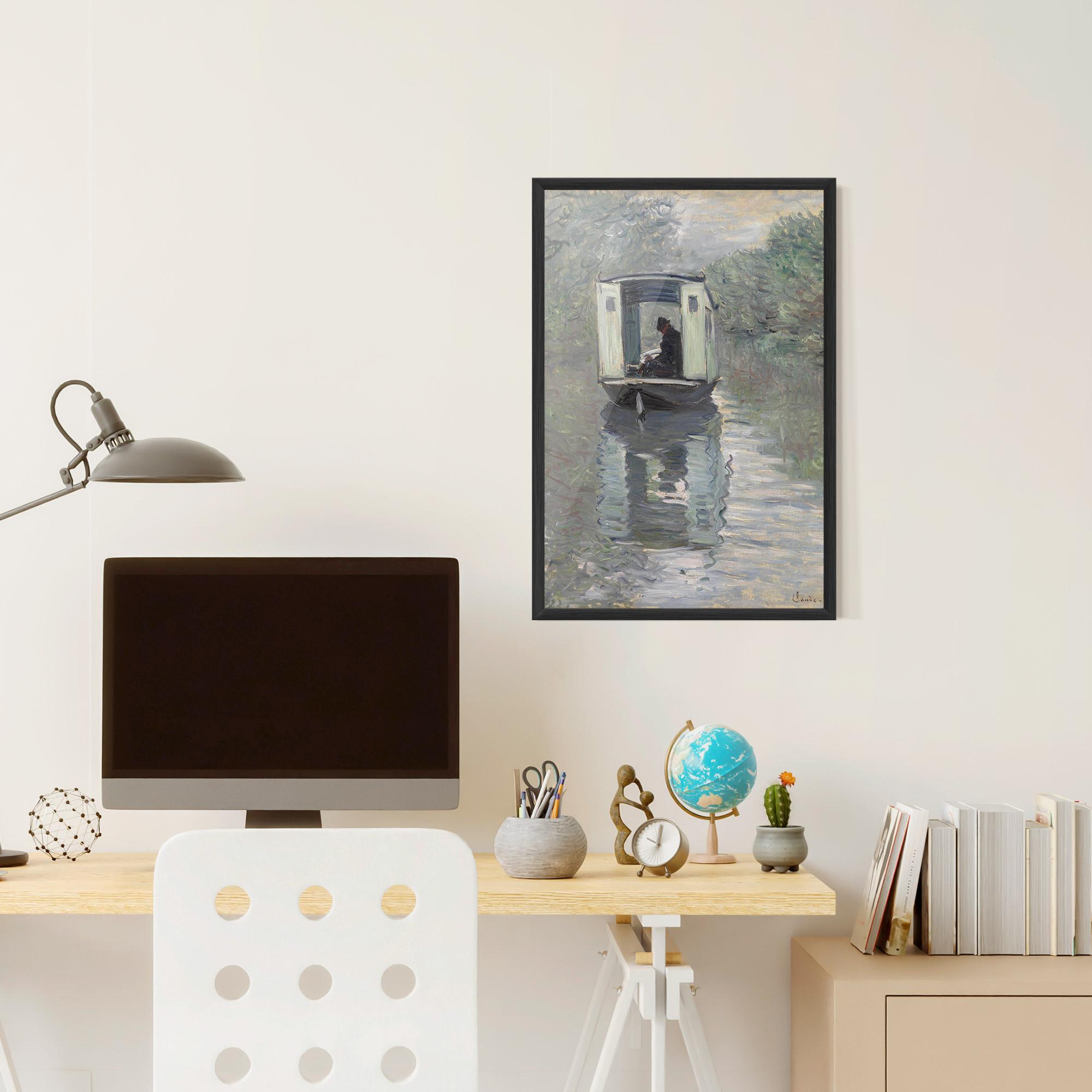 Keretezett Poszter The Studio Boat mockup 6