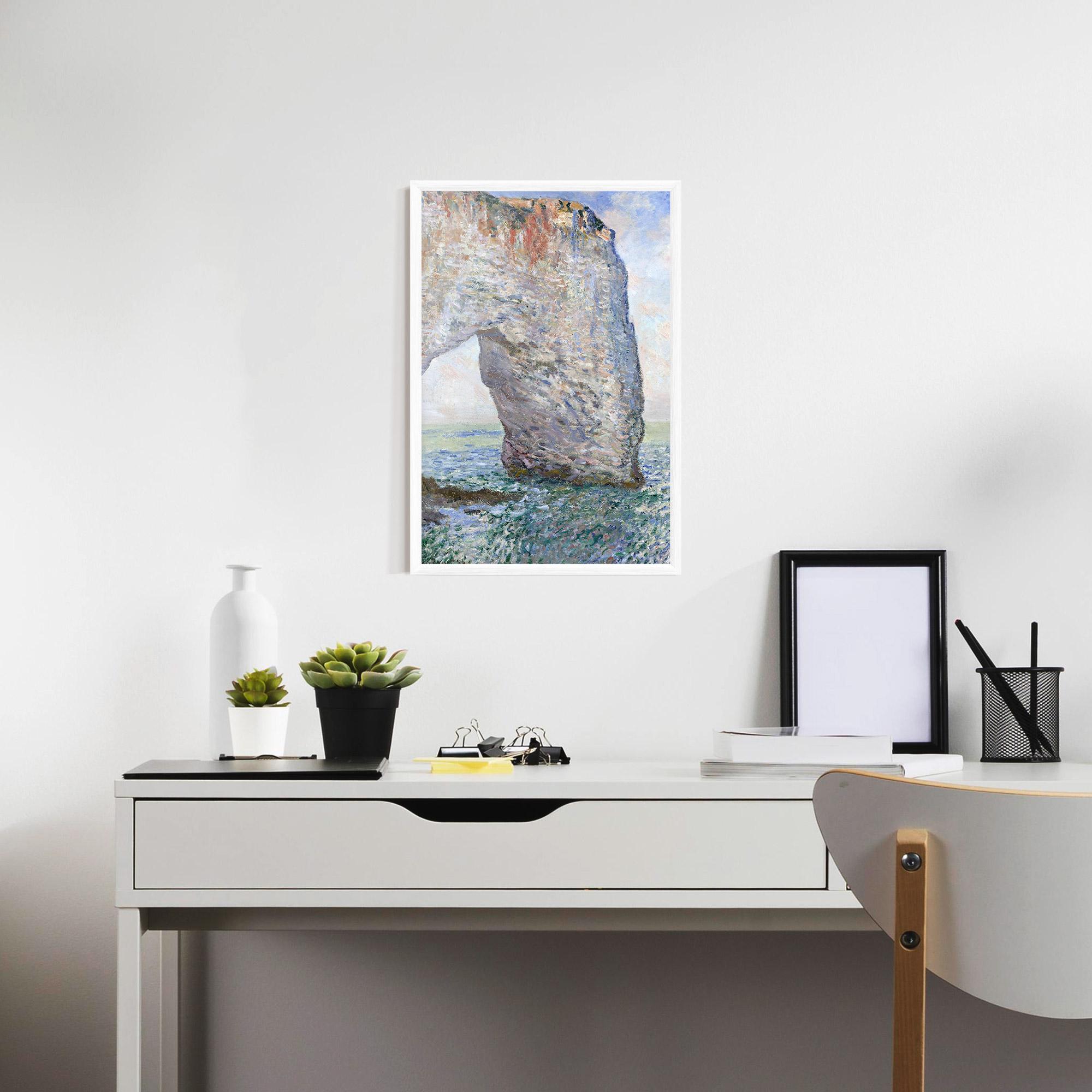 Keretezett Poszter Manneporte Near Etretat mockup 7