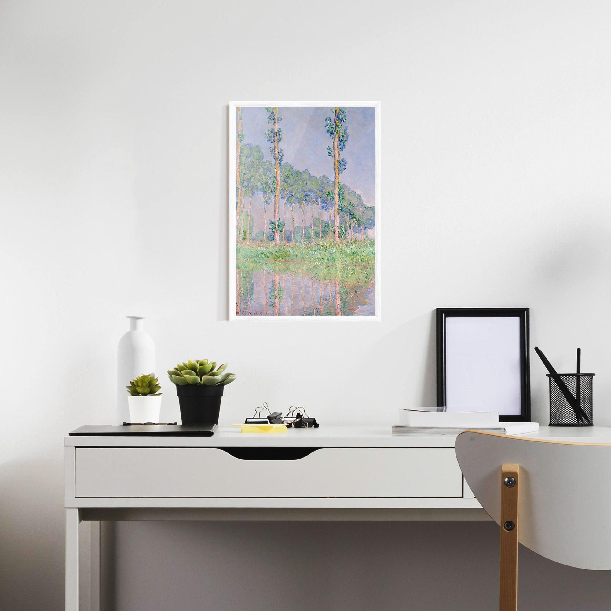 Keretezett Poszter Monet Pink Effect mockup 7