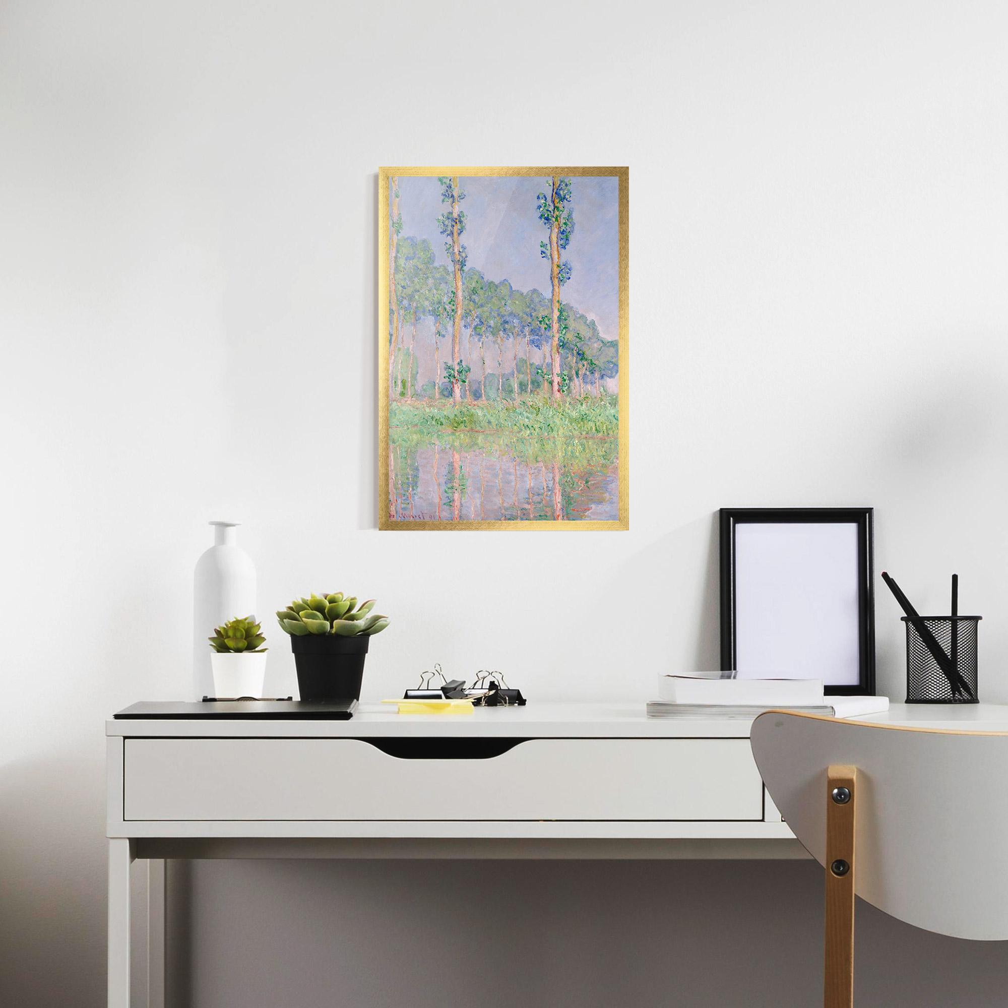 Keretezett Poszter Monet Pink Effect mockup 7