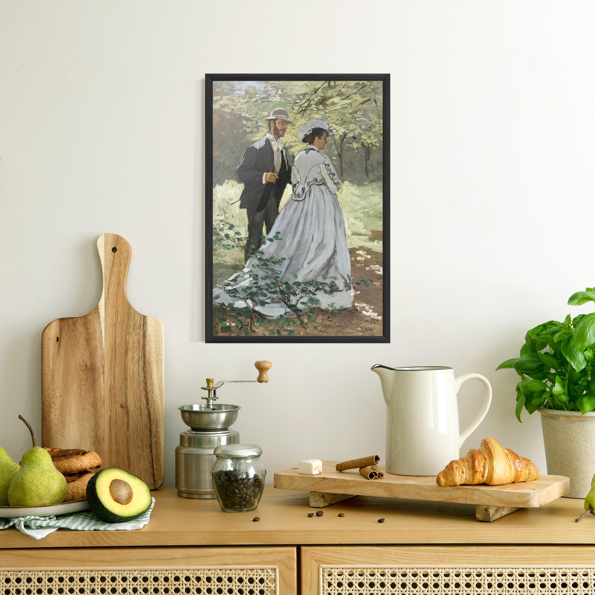 Keretezett Poszter Bazille And Camille mockup 8