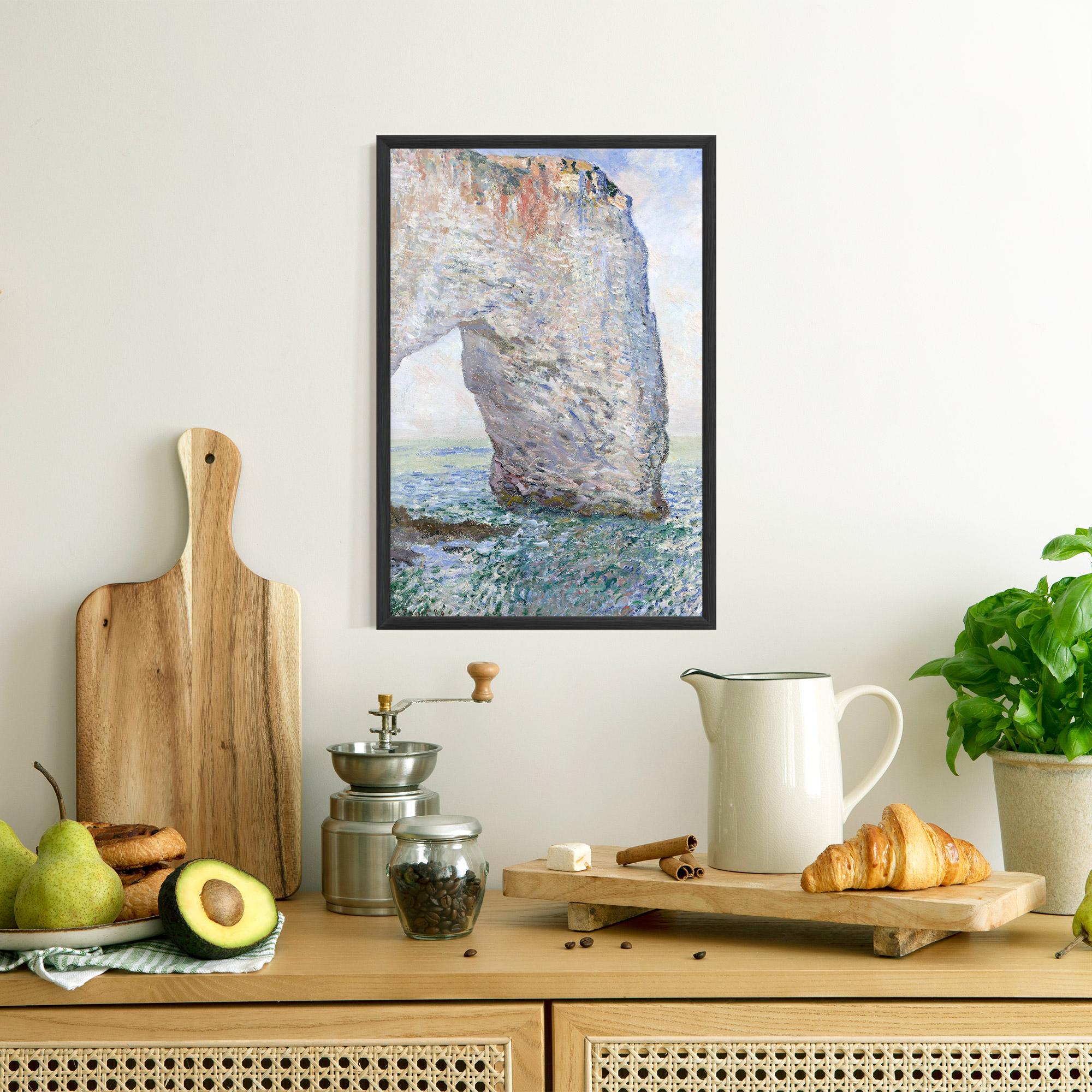 Keretezett Poszter Manneporte Near Etretat mockup 8