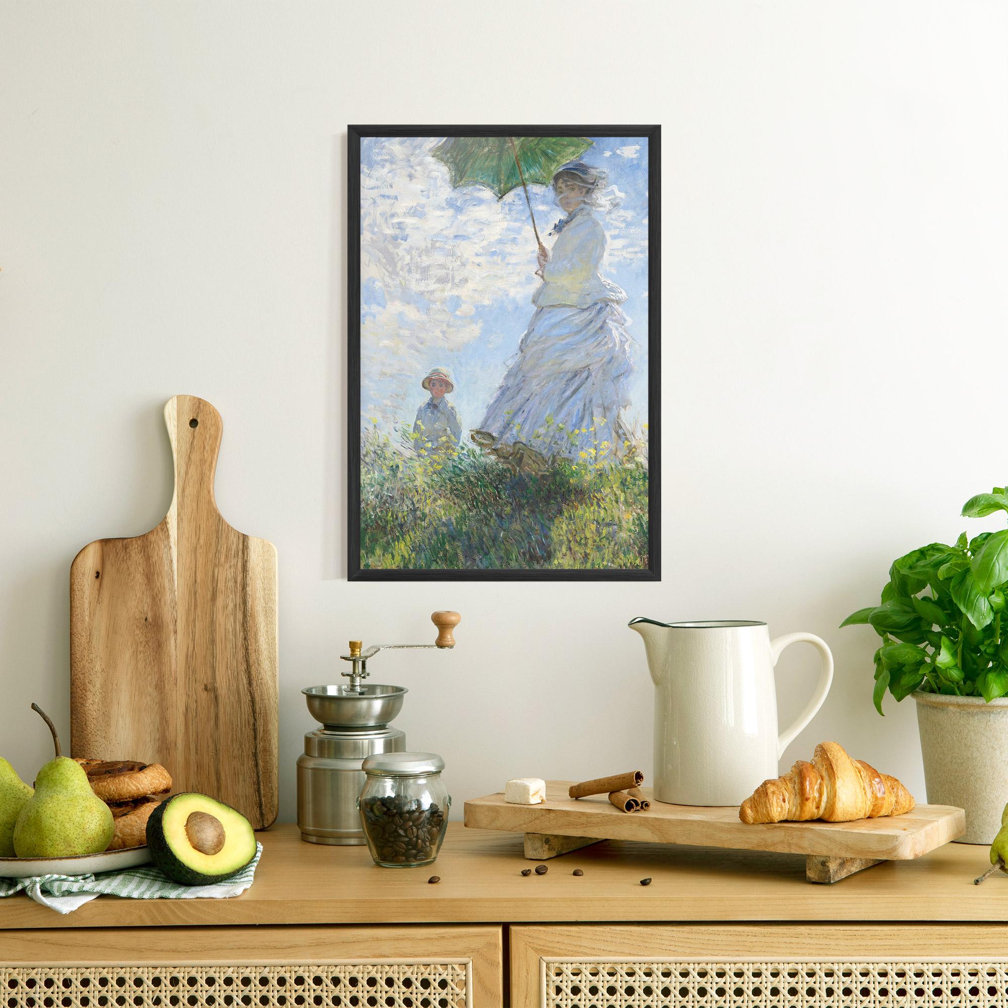 Keretezett Poszter Parasol Painting mockup 8