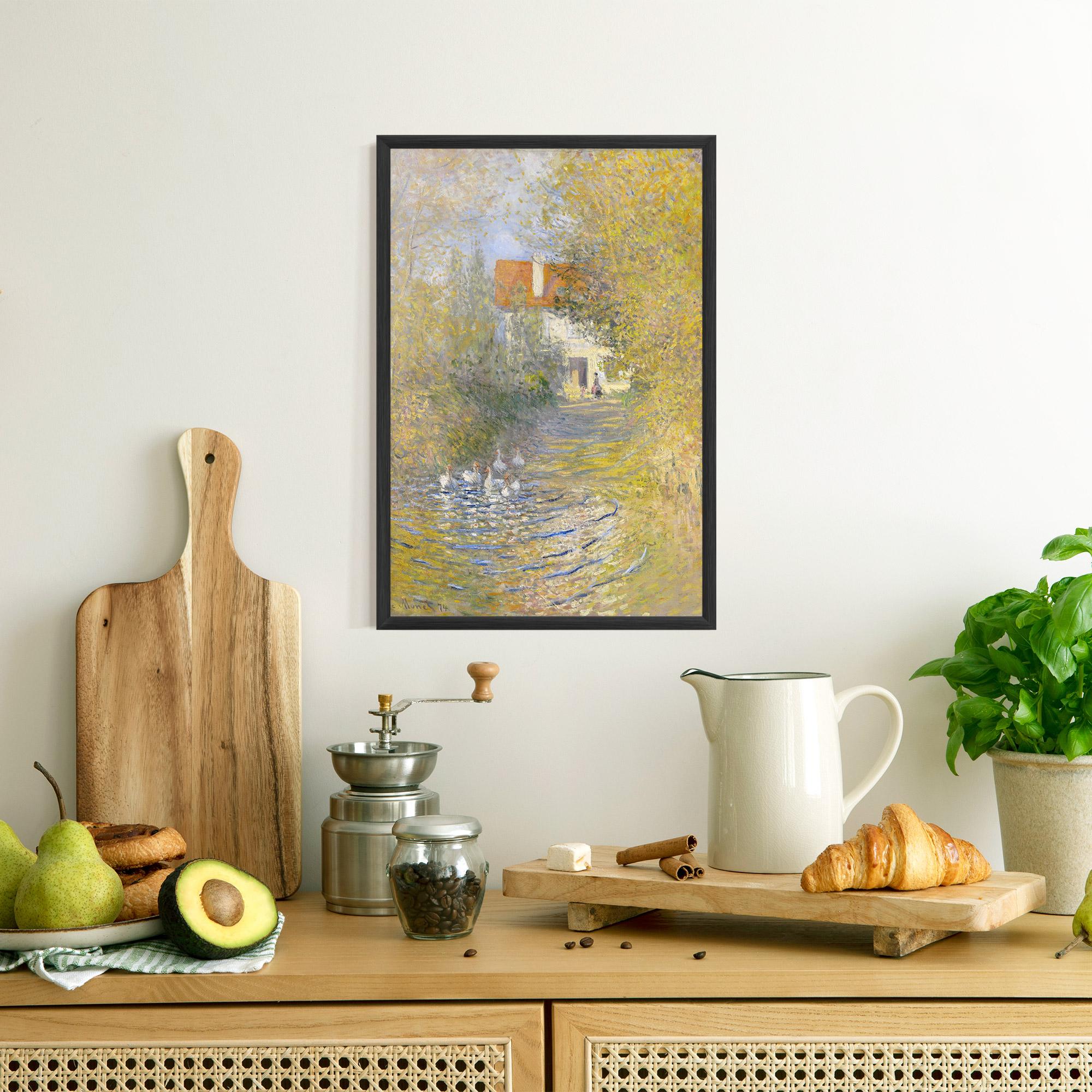 Keretezett Poszter The Geese mockup 8