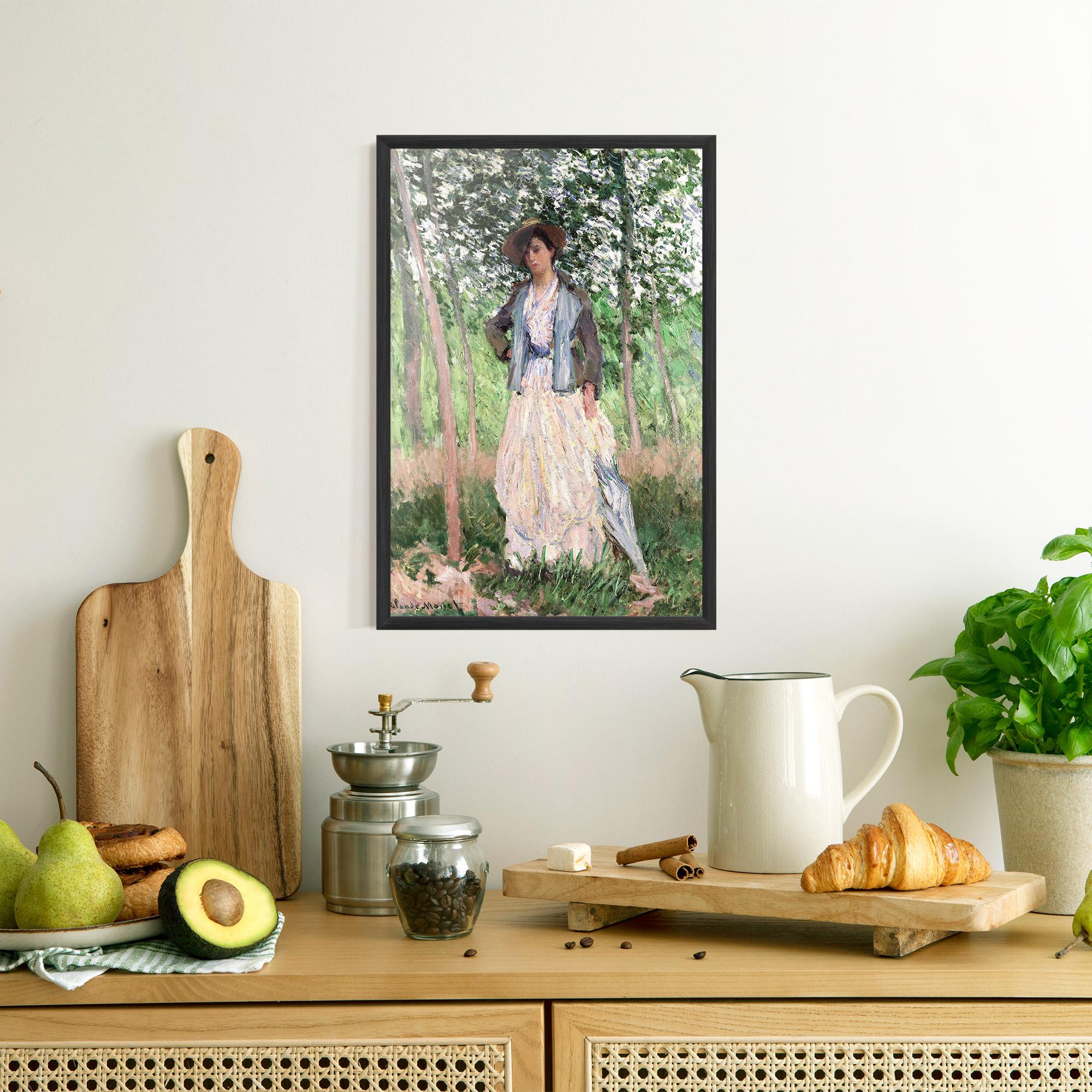 Keretezett Poszter The Stroller mockup 8