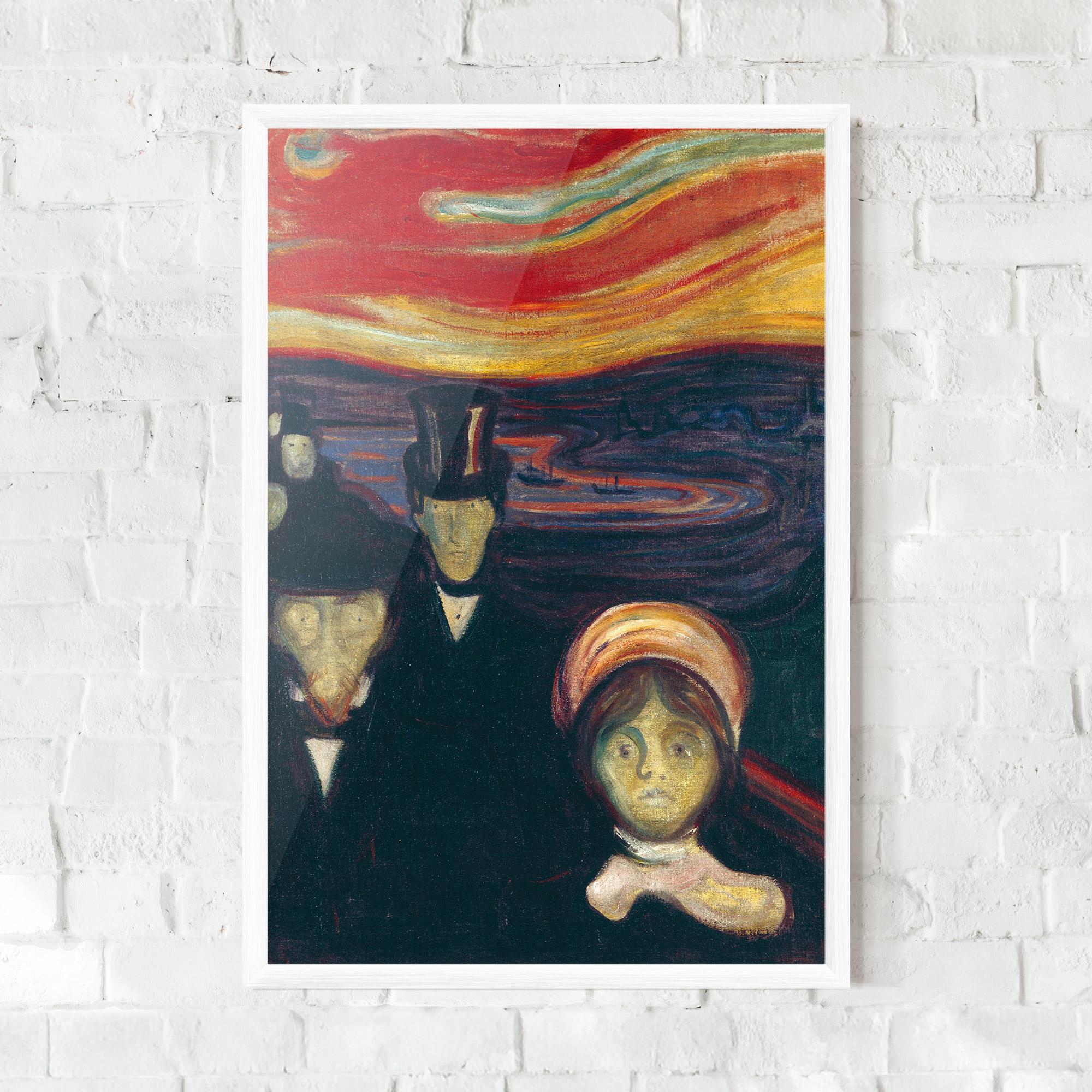 Keretezett Poszter Anxiety mockup 0