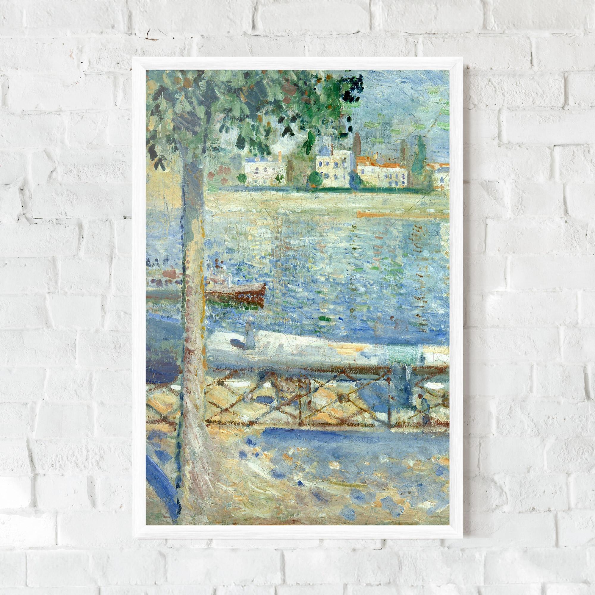 Keretezett Poszter Seine At Saint mockup 0