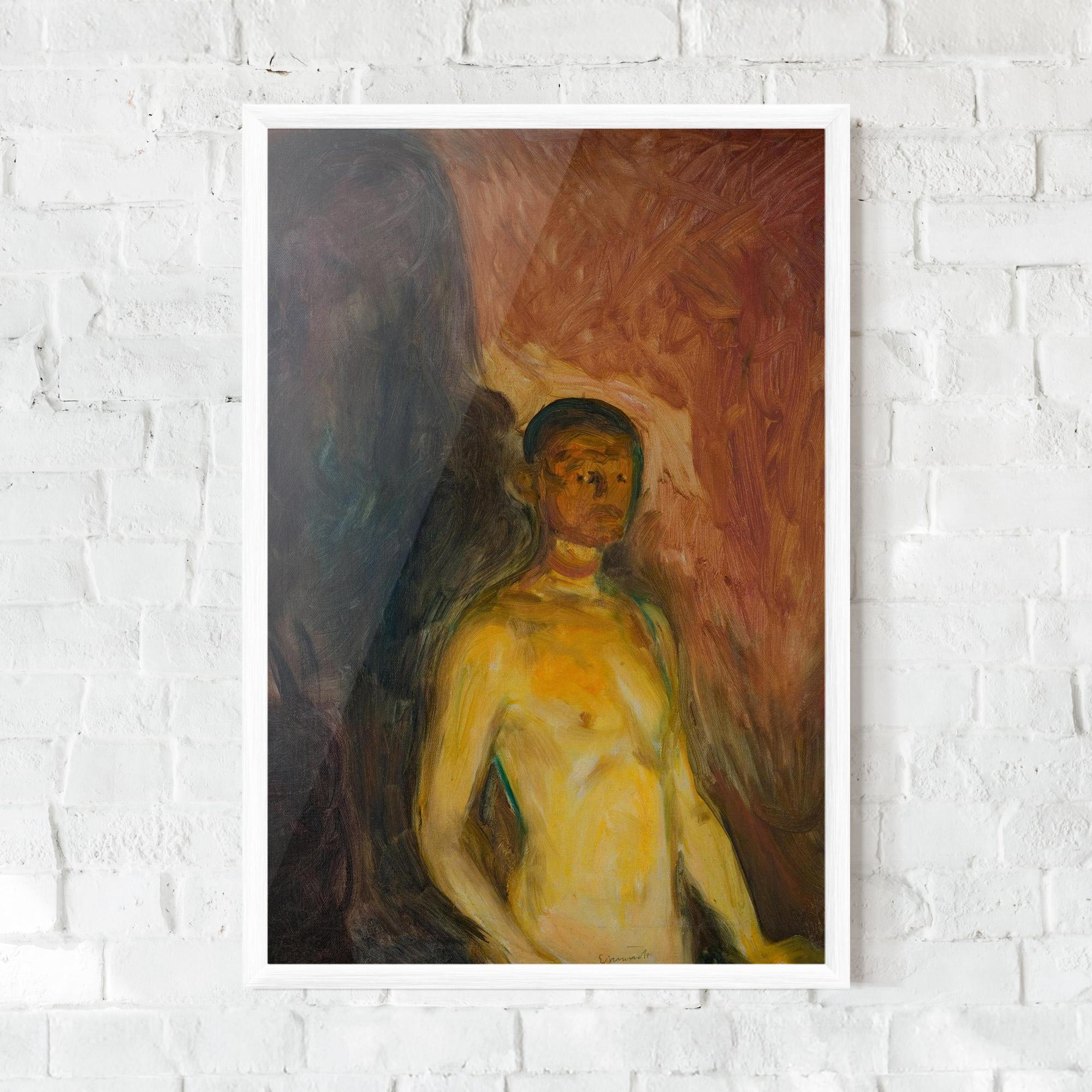 Keretezett Poszter Self Portrait Hell mockup 0