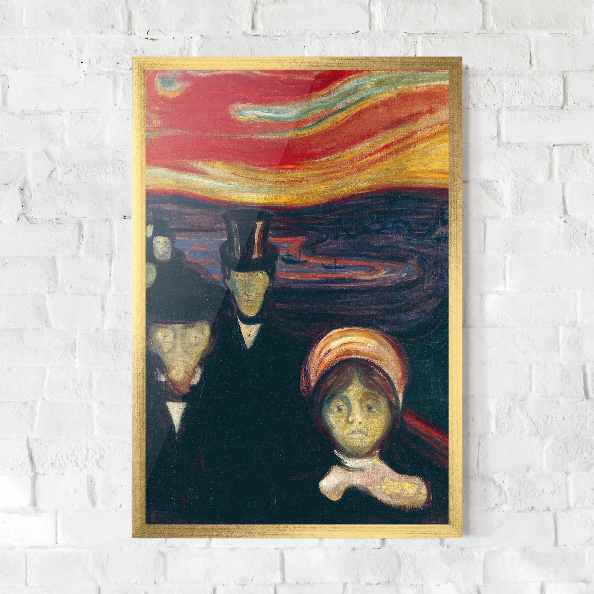 Keretezett Poszter Anxiety mockup 0