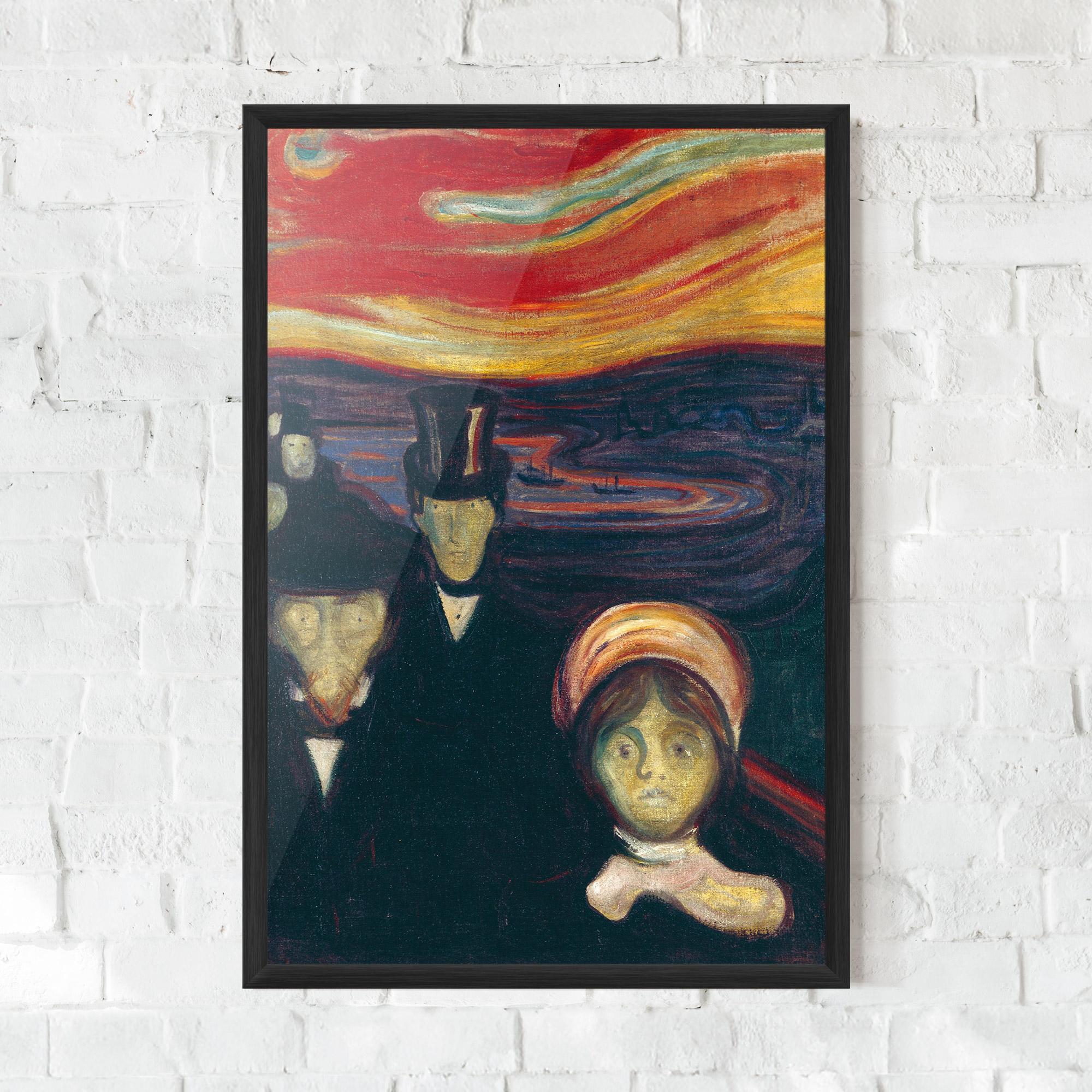 Keretezett Poszter Anxiety mockup 0