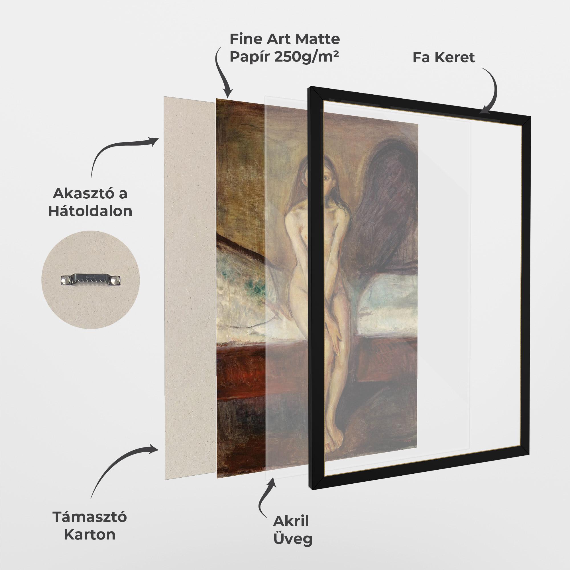 Keretezett Poszter Puberty mockup 1