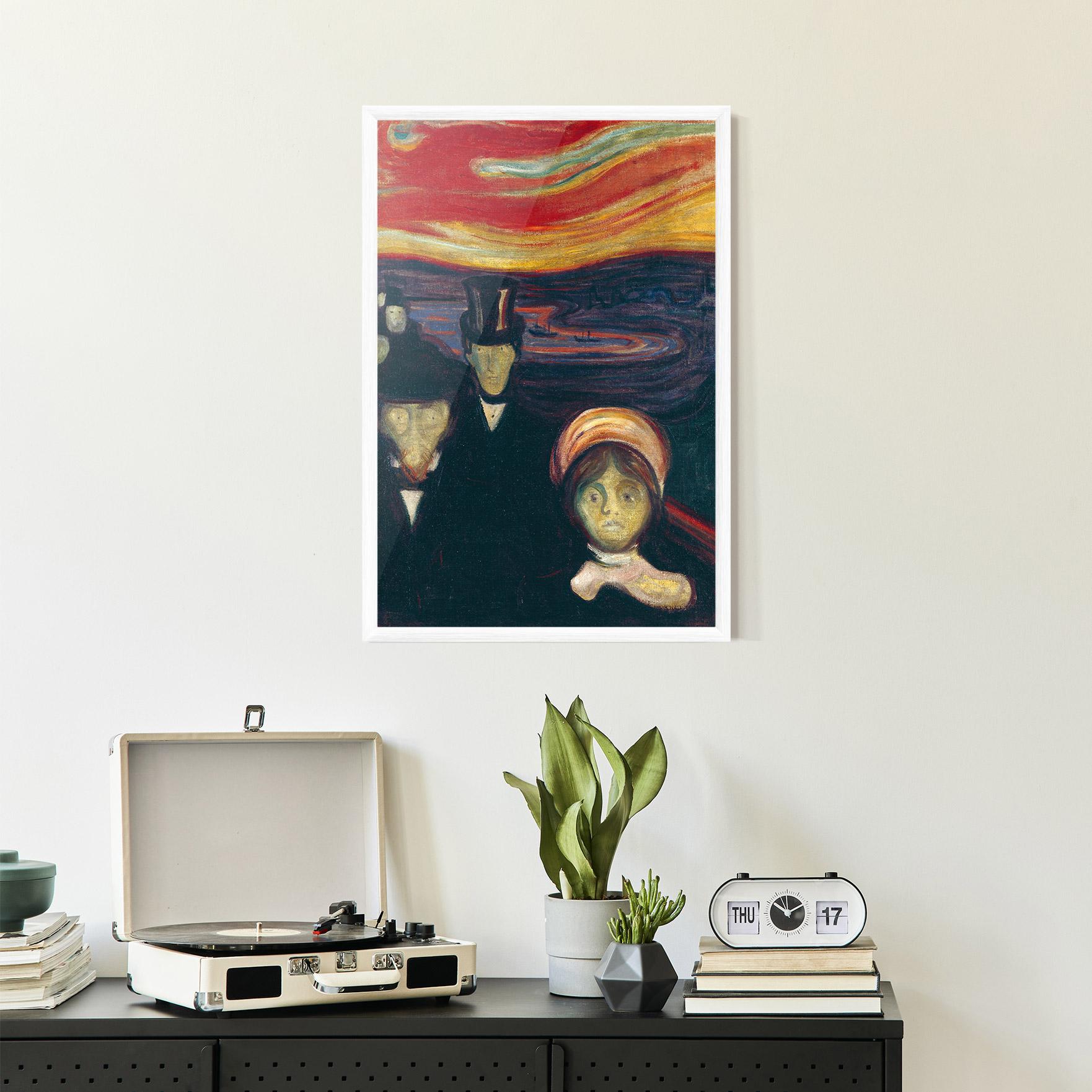 Keretezett Poszter Anxiety mockup 2