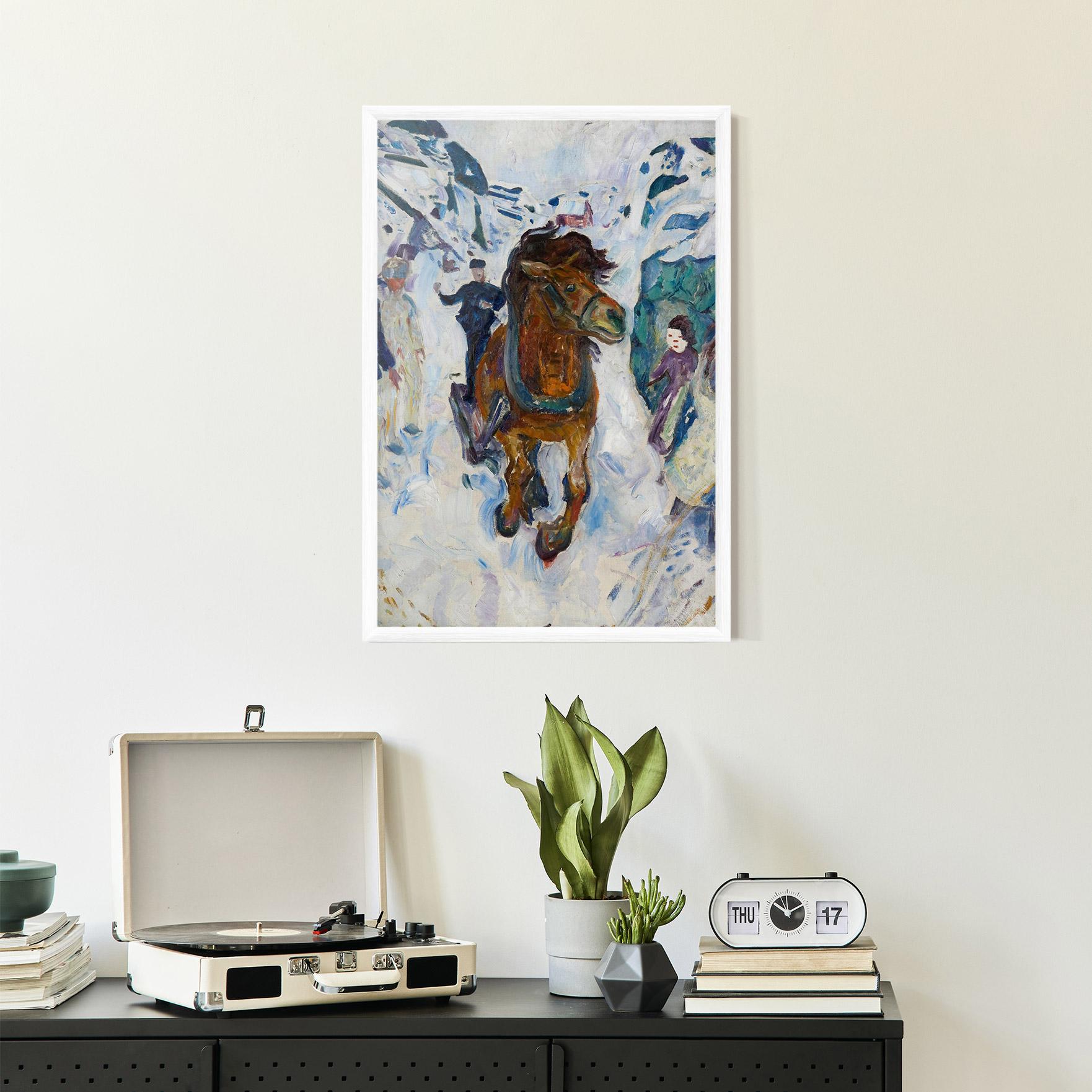 Keretezett Poszter Galloping Horse mockup 2