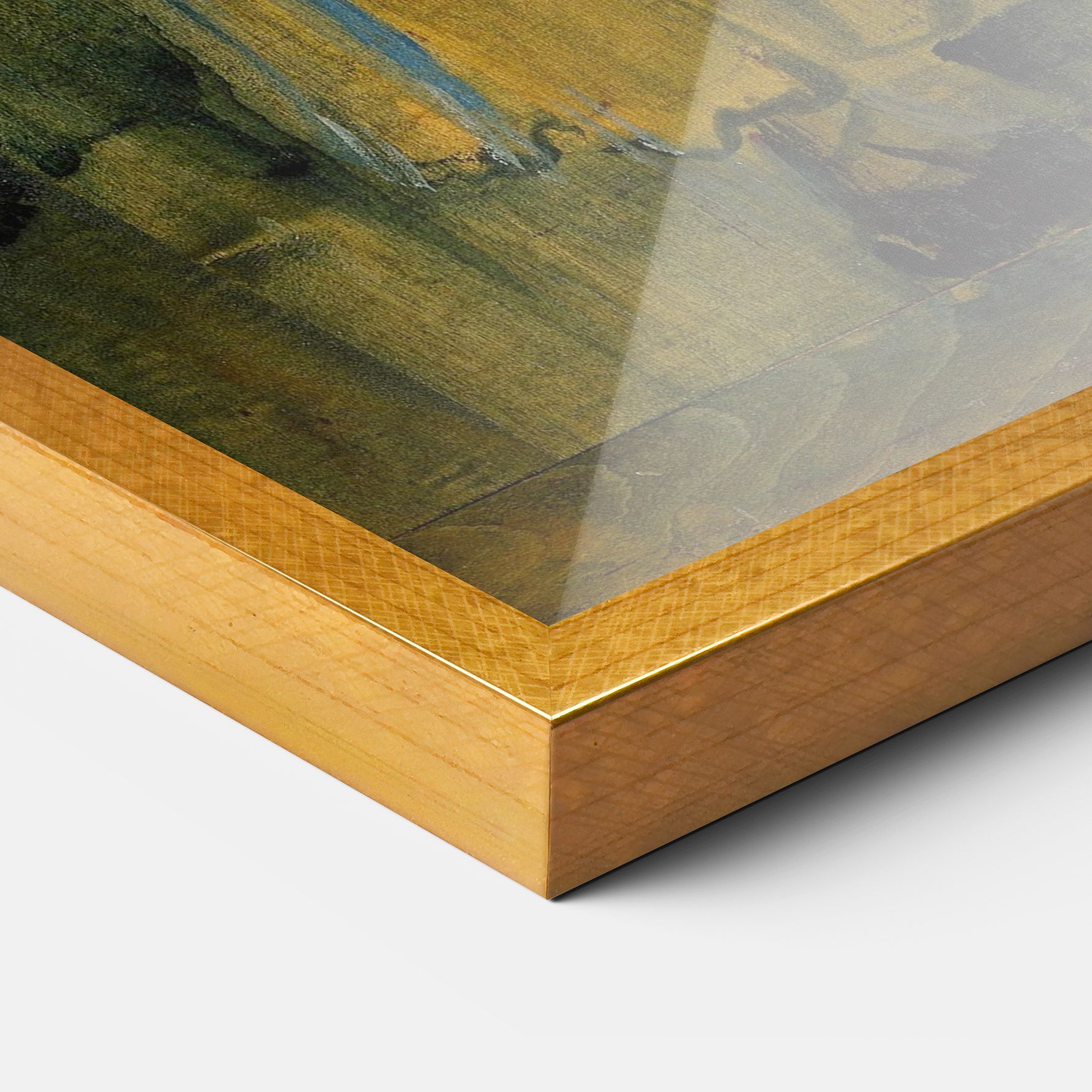 Woman Washing Herself mockup 3