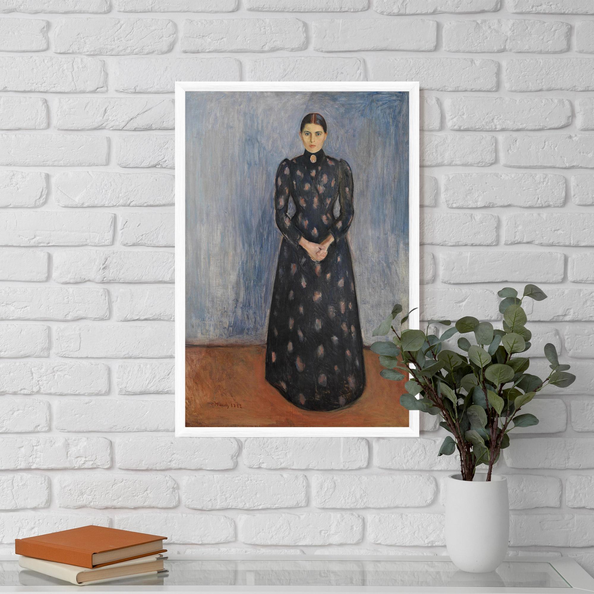 Keretezett Poszter Inger In Black mockup 5