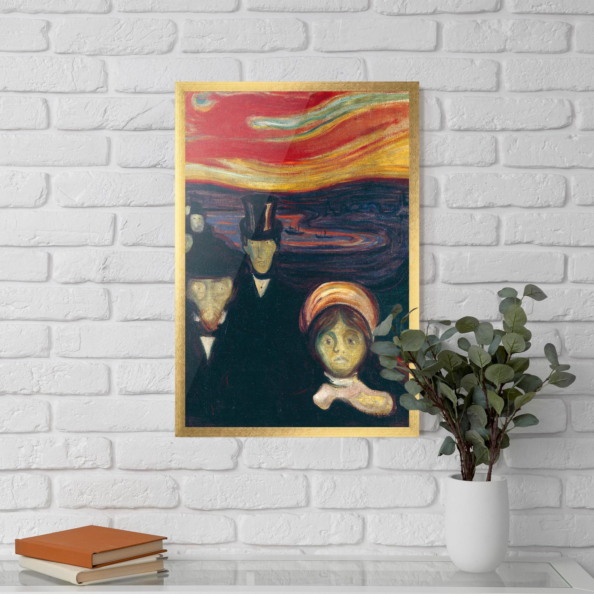 Keretezett Poszter Anxiety mockup 5