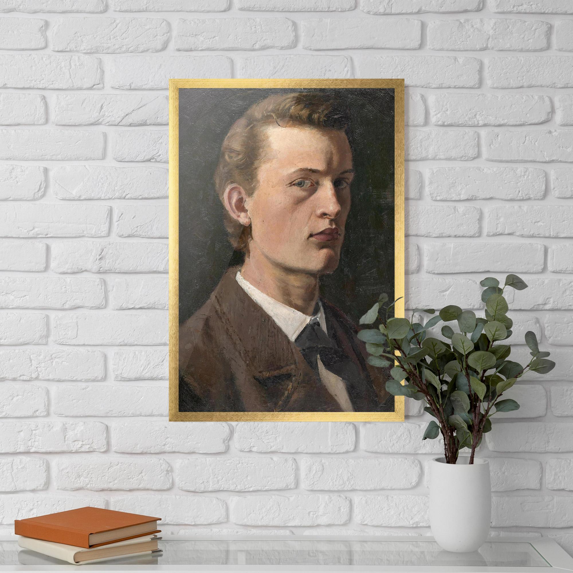 Keretezett Poszter Self Portrait mockup 5