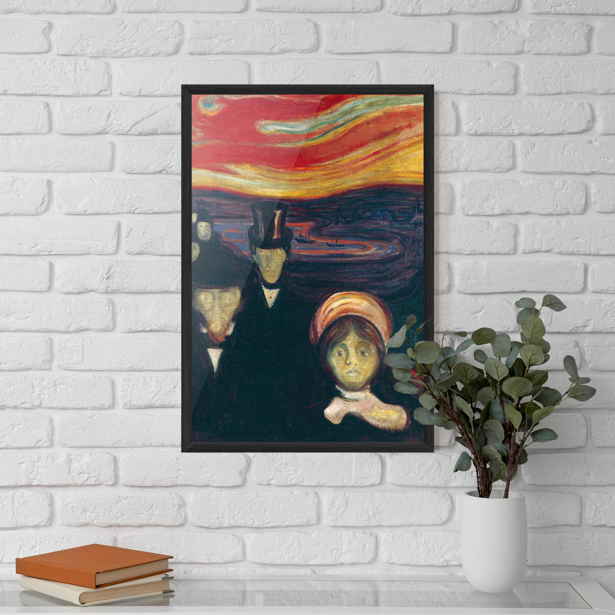 Keretezett Poszter Anxiety mockup 5